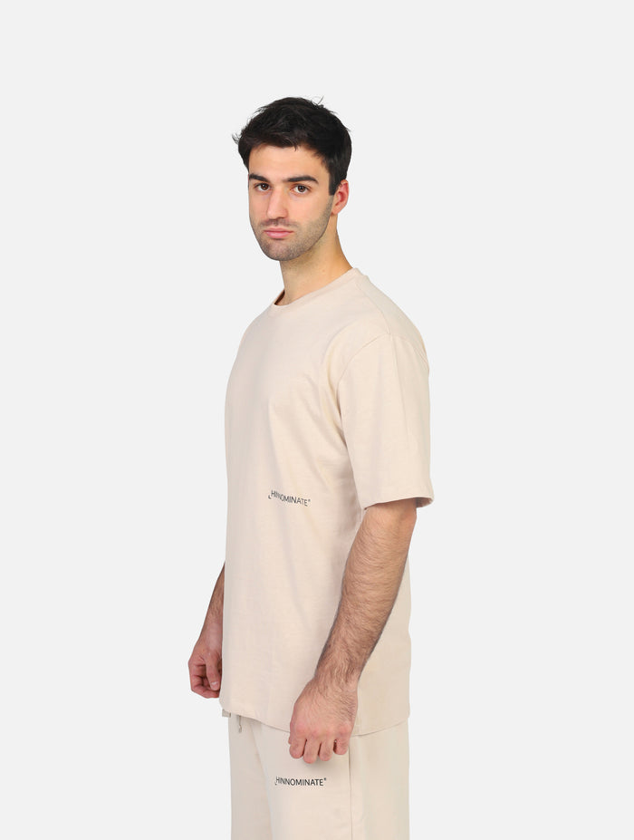 t-shirt HINNOMINATE HMABN00008BEIGE