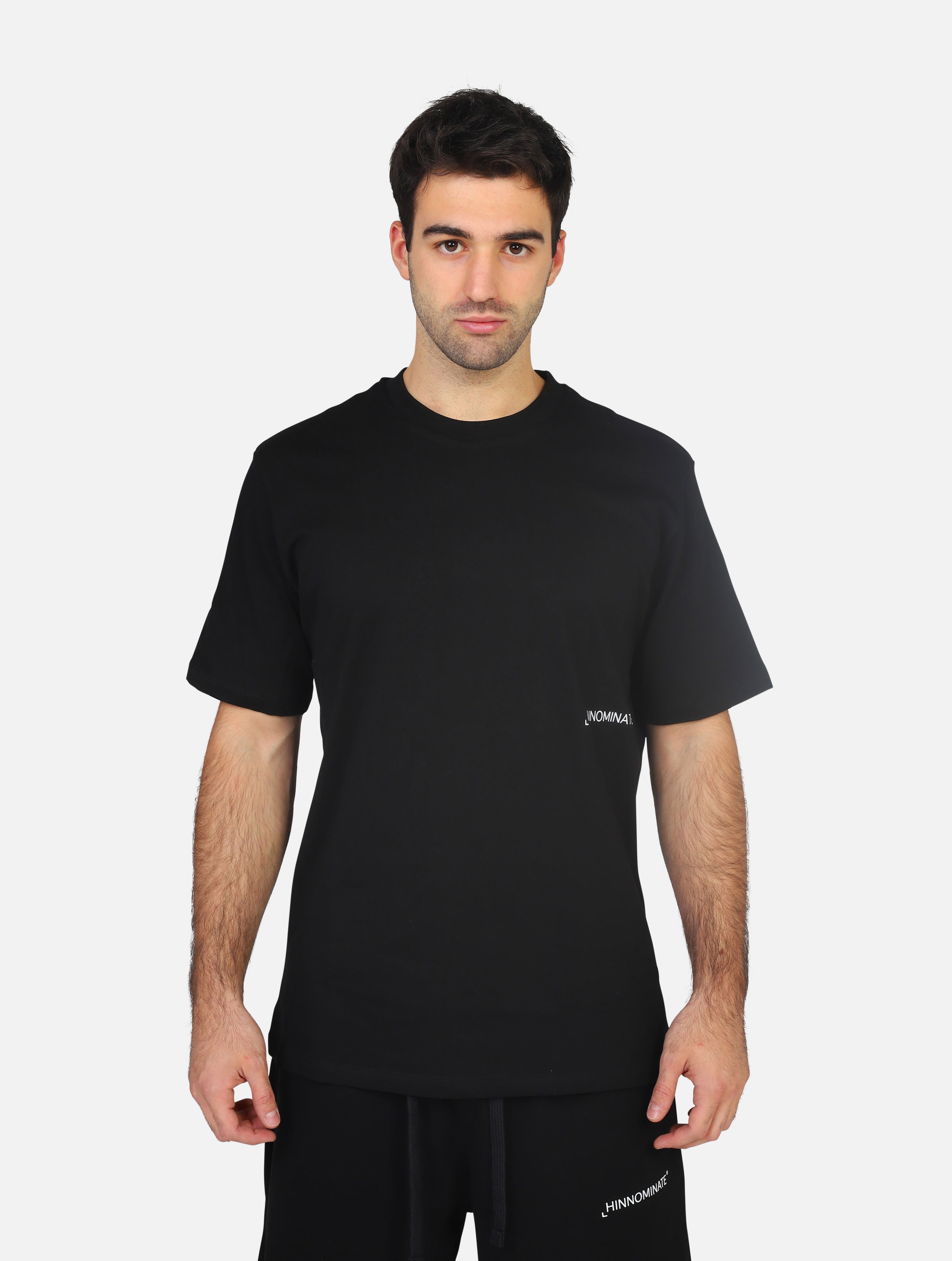 t-shirt HINNOMOINATE HMABN00008NERO