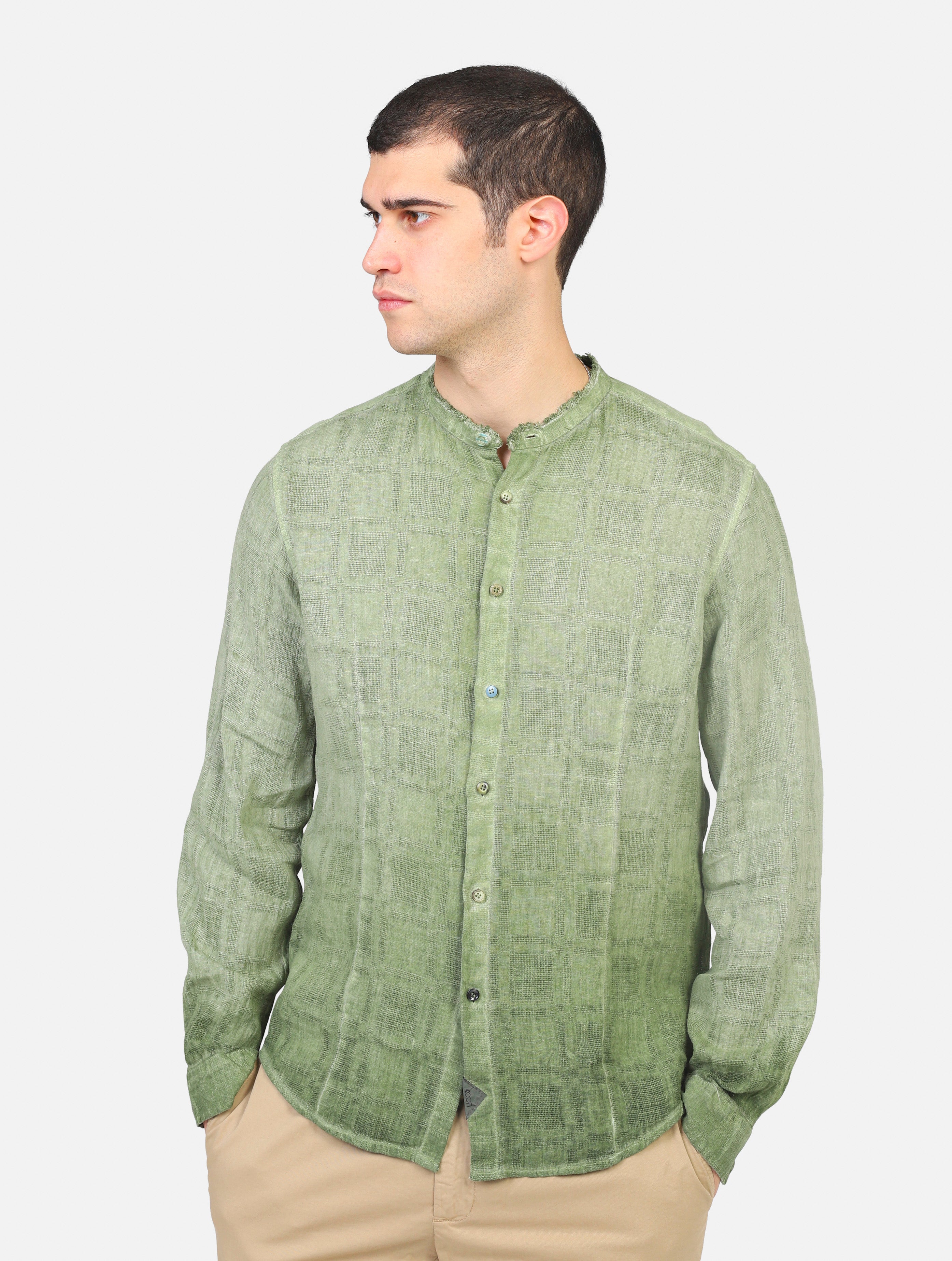 Camicia koon  verde uomo 