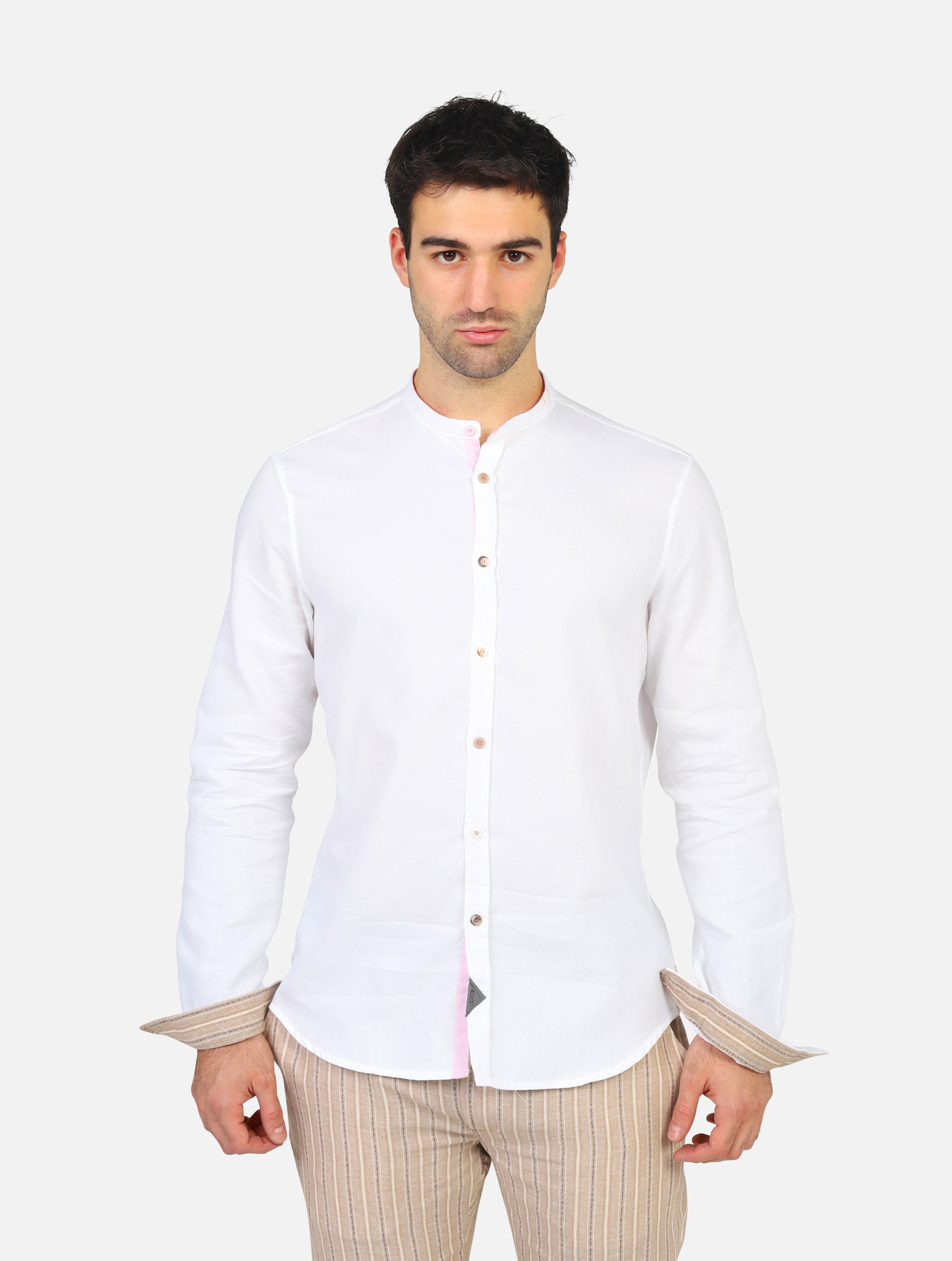 camicia KOON LCM171BS41BIANCO