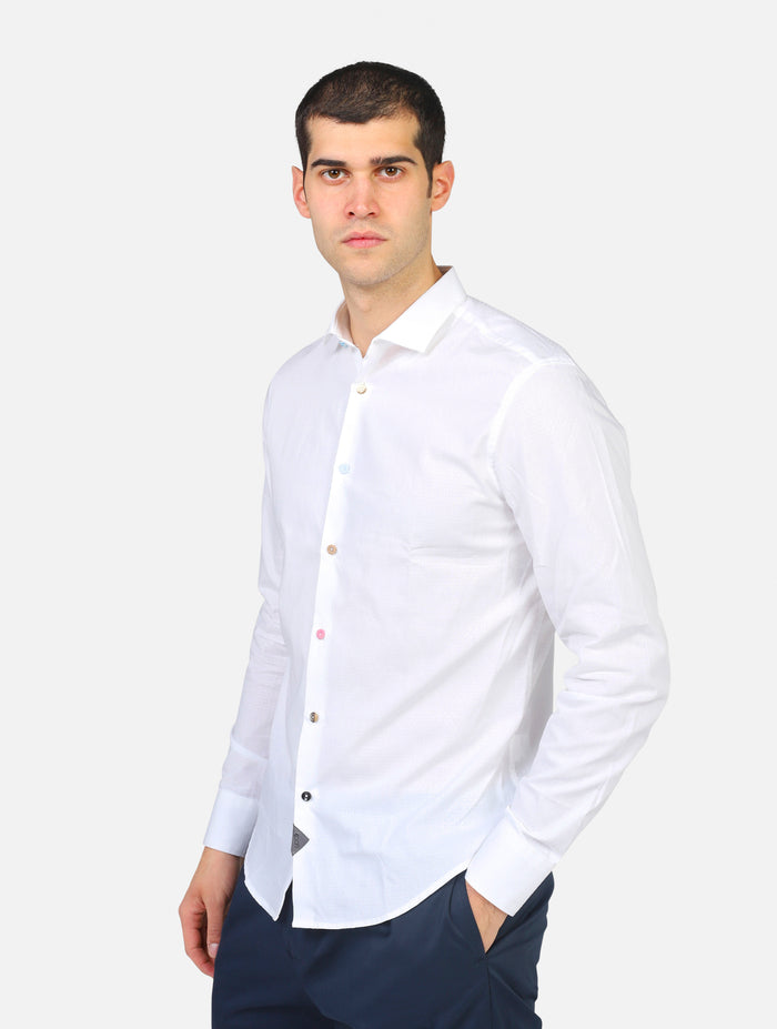 camicia KOON NCM877BS0XBIANCO