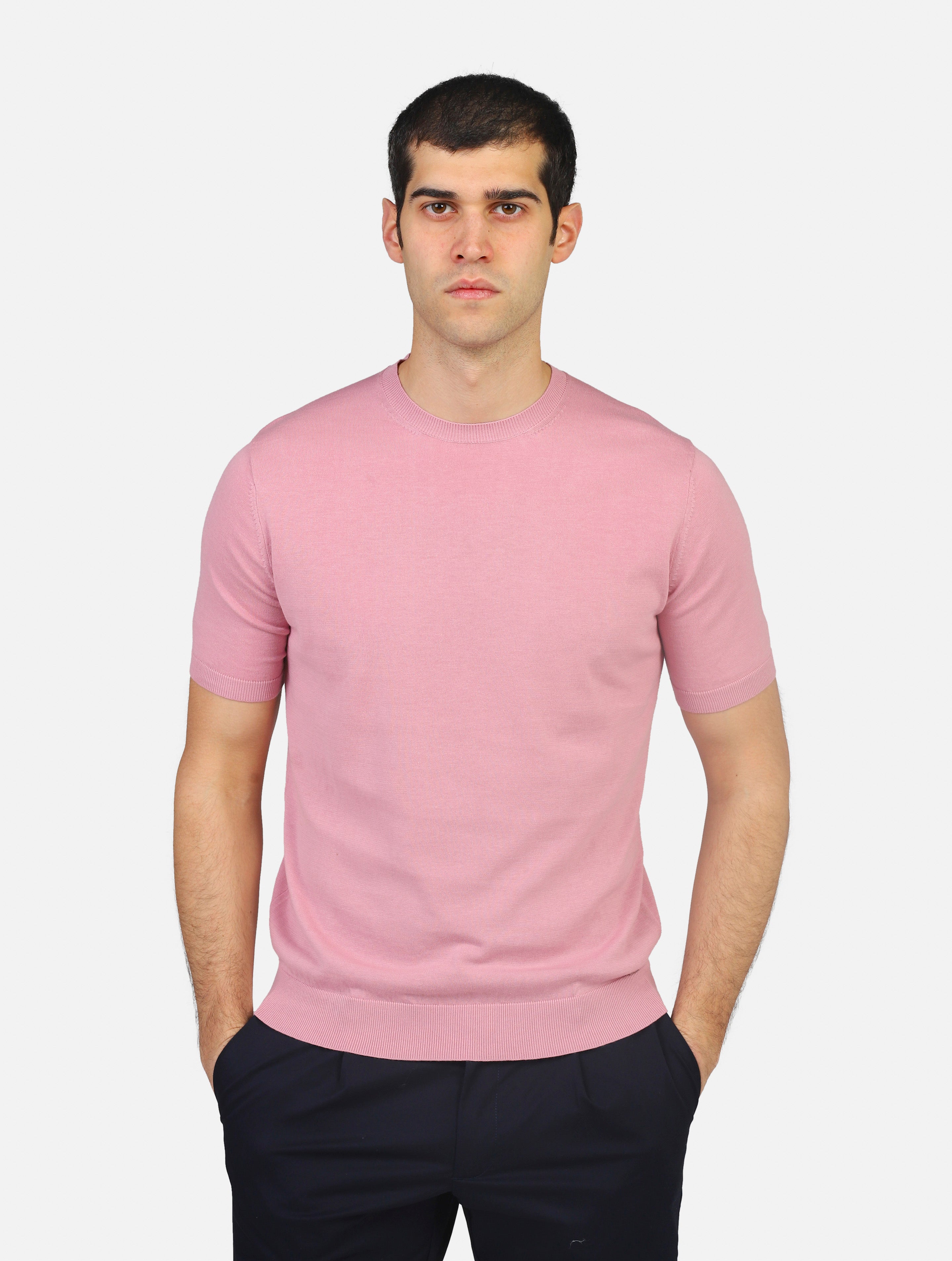 T-shirt markup  rosa uomo 