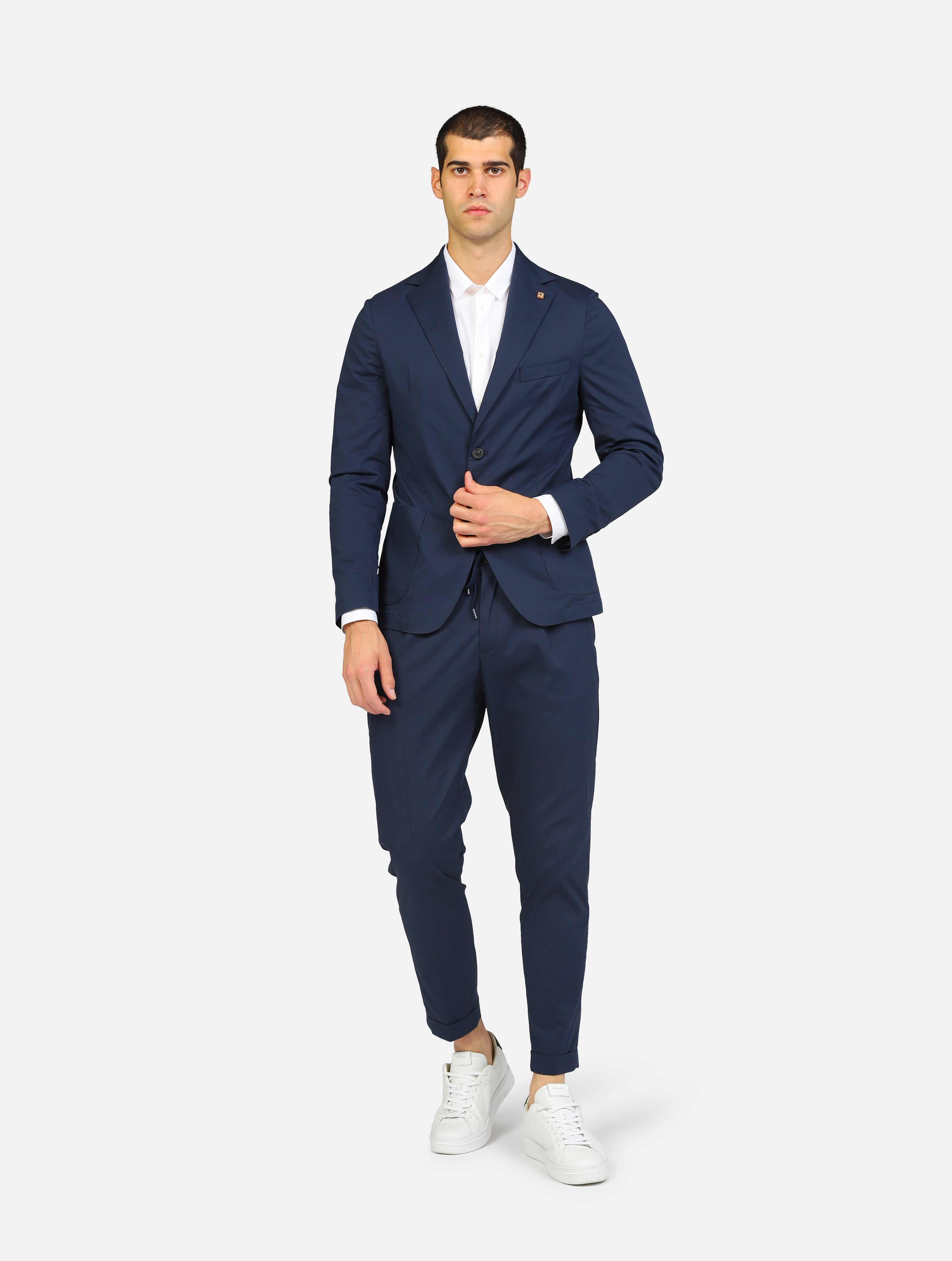 Abito outfit  blu navy uomo 