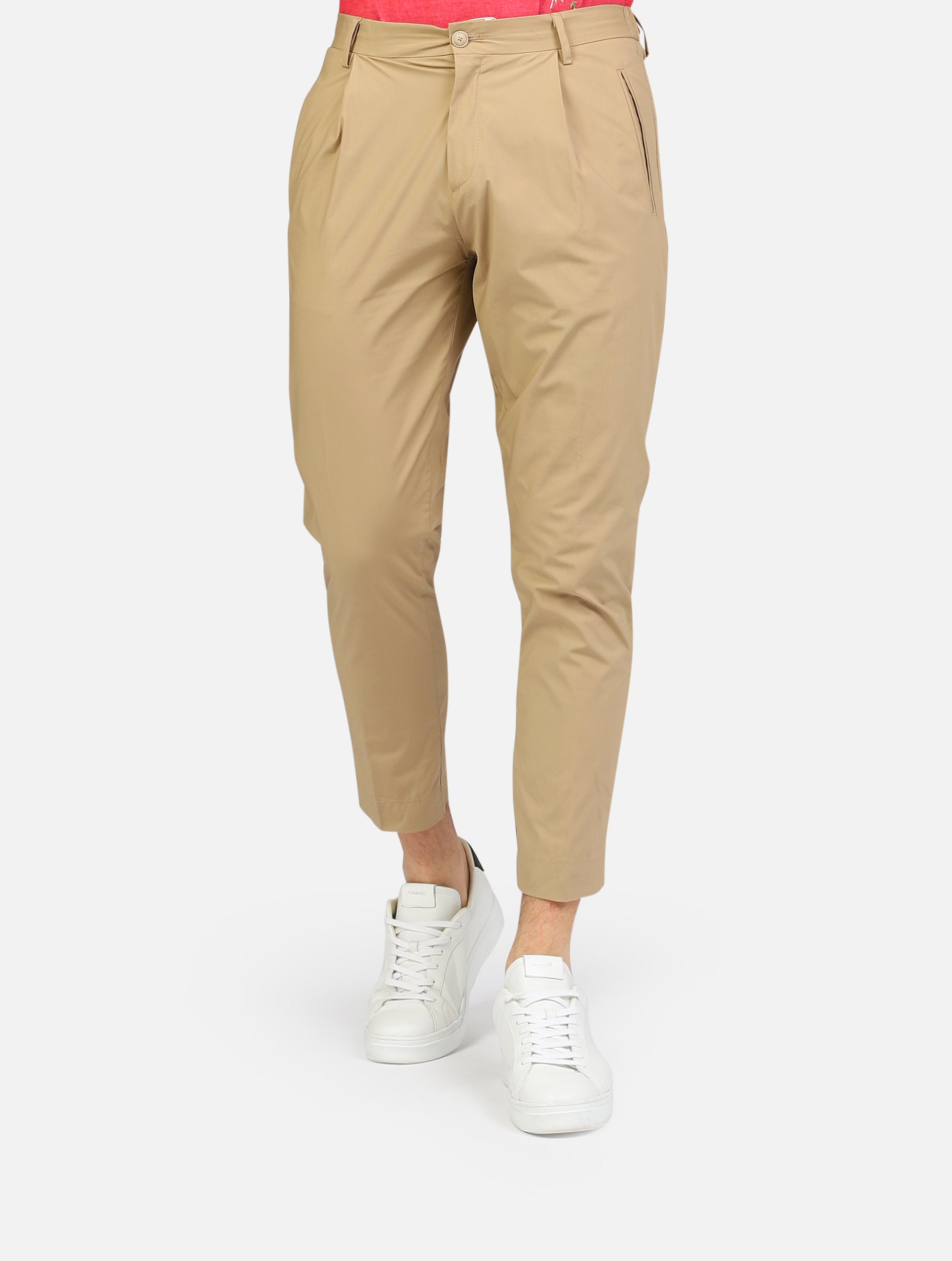 Pantalone outfit  camel uomo 