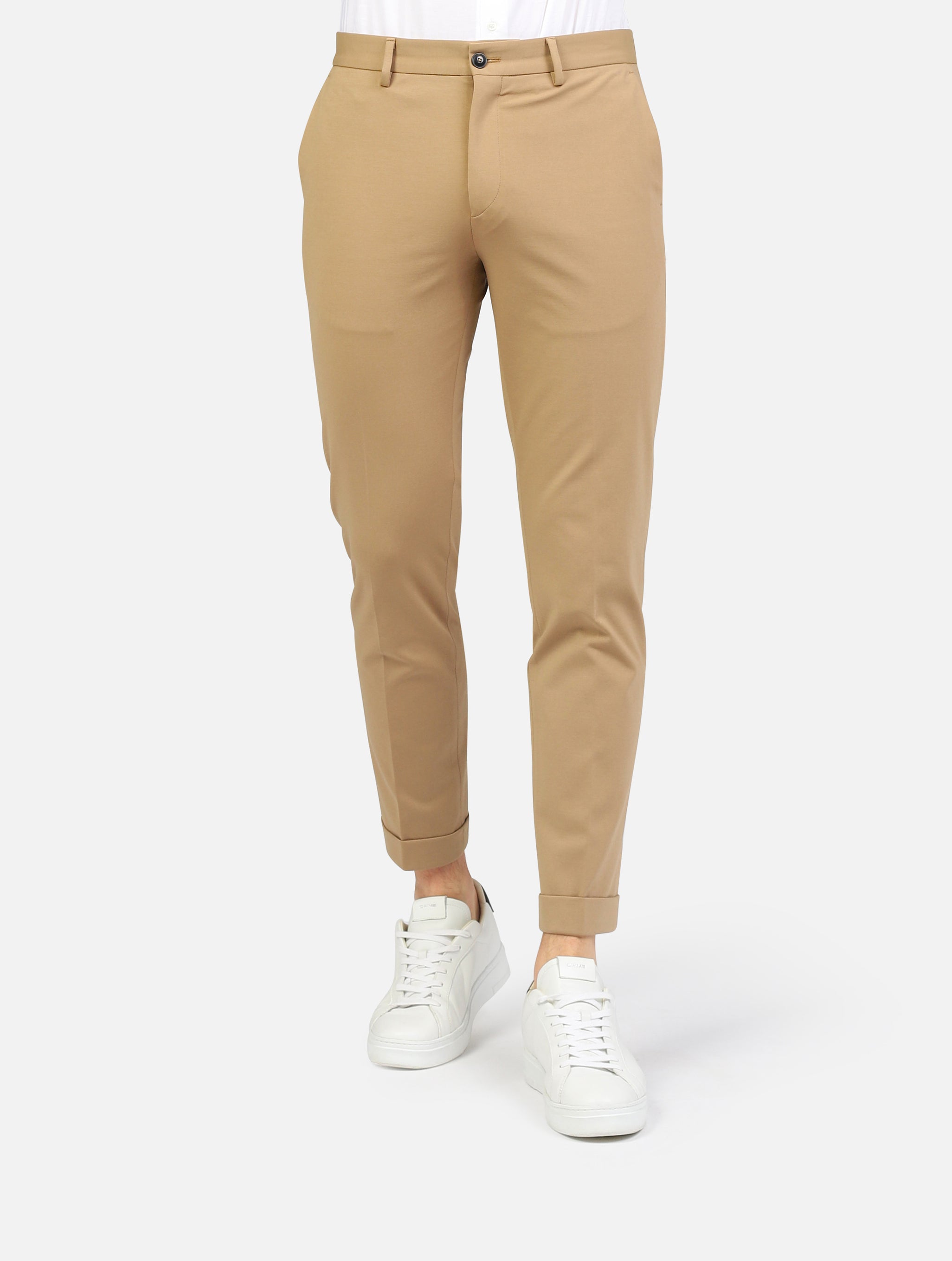 Pantalone outfit  camel uomo 