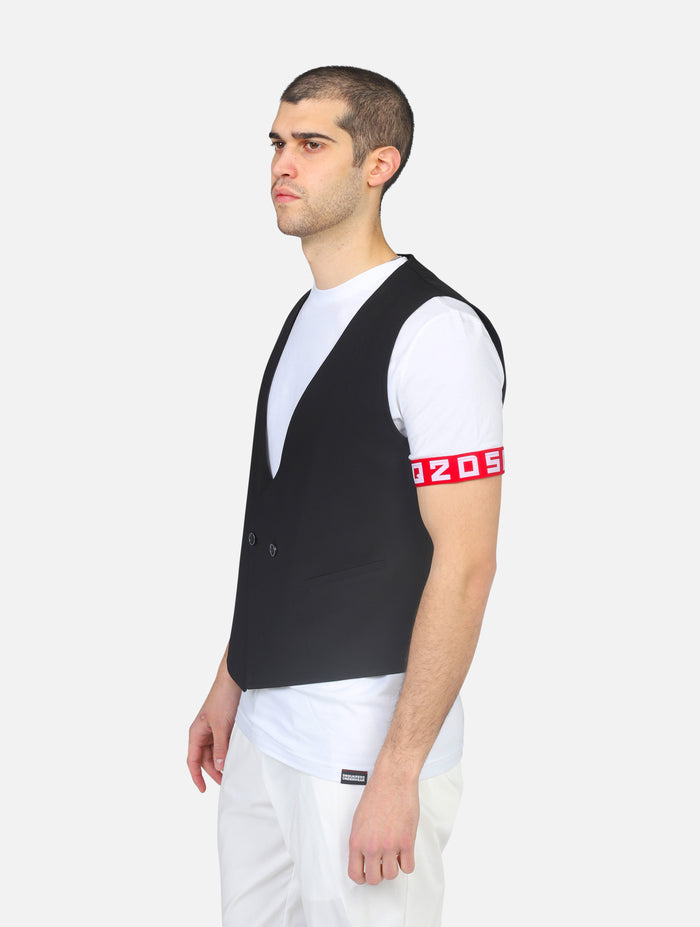 gilet OVER-D OE1S2S4I06NERO