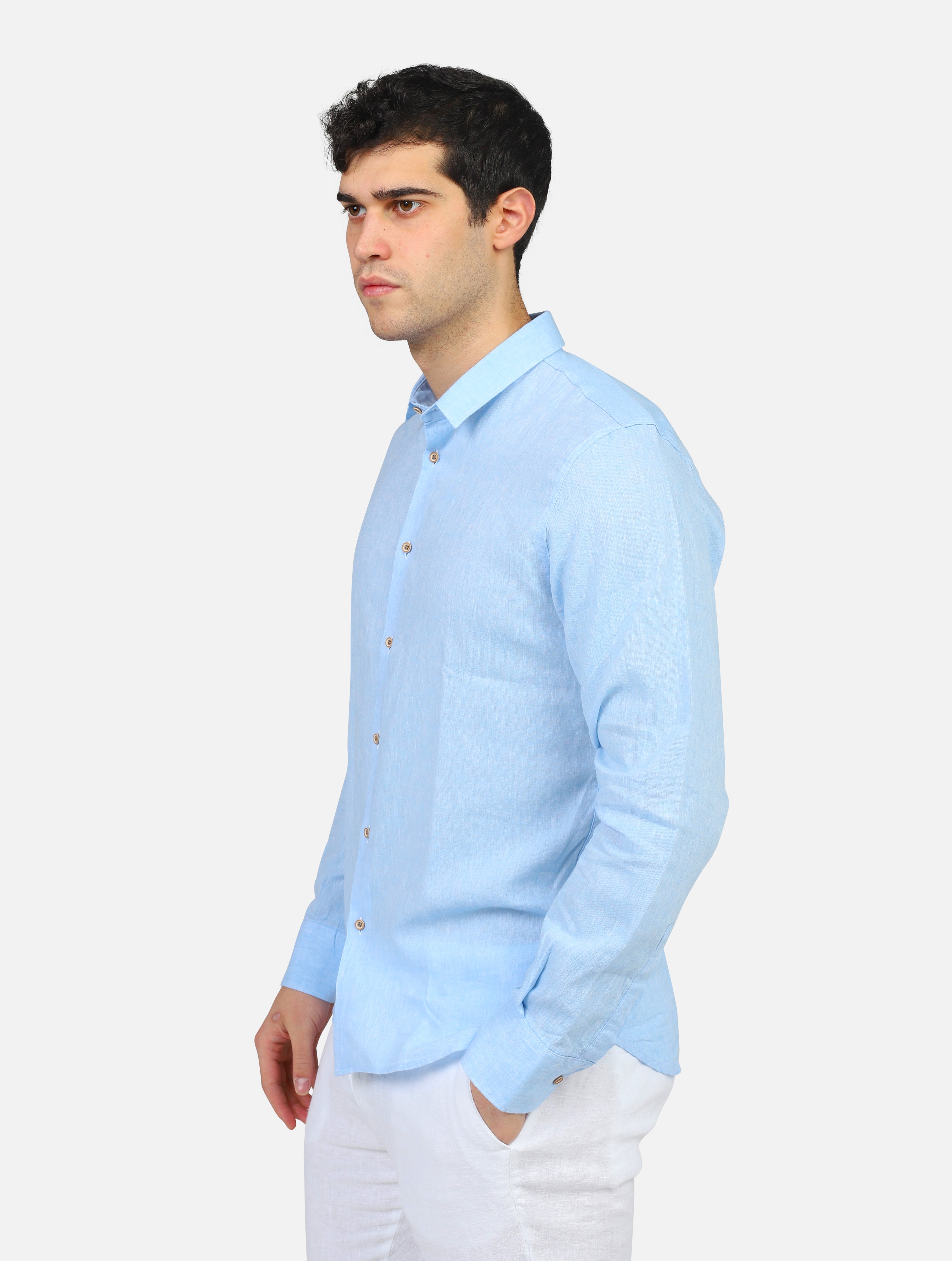 Camicia private label  sky uomo 