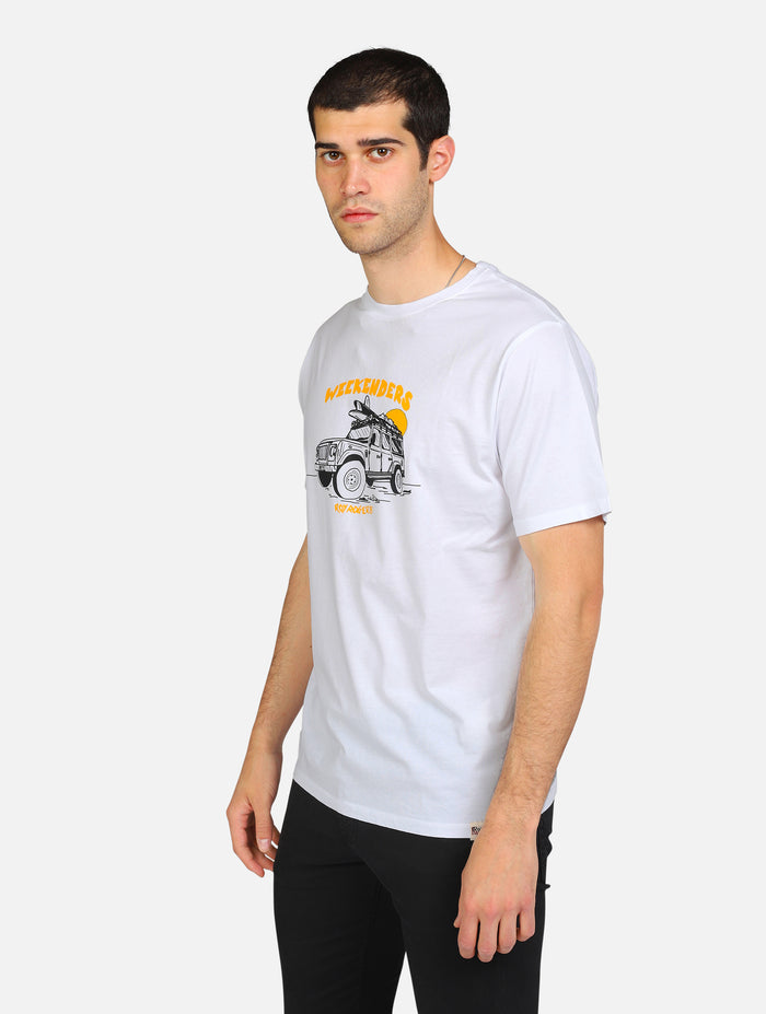 t-shirt ROYROGER'S RRU90008CE94BIANCO