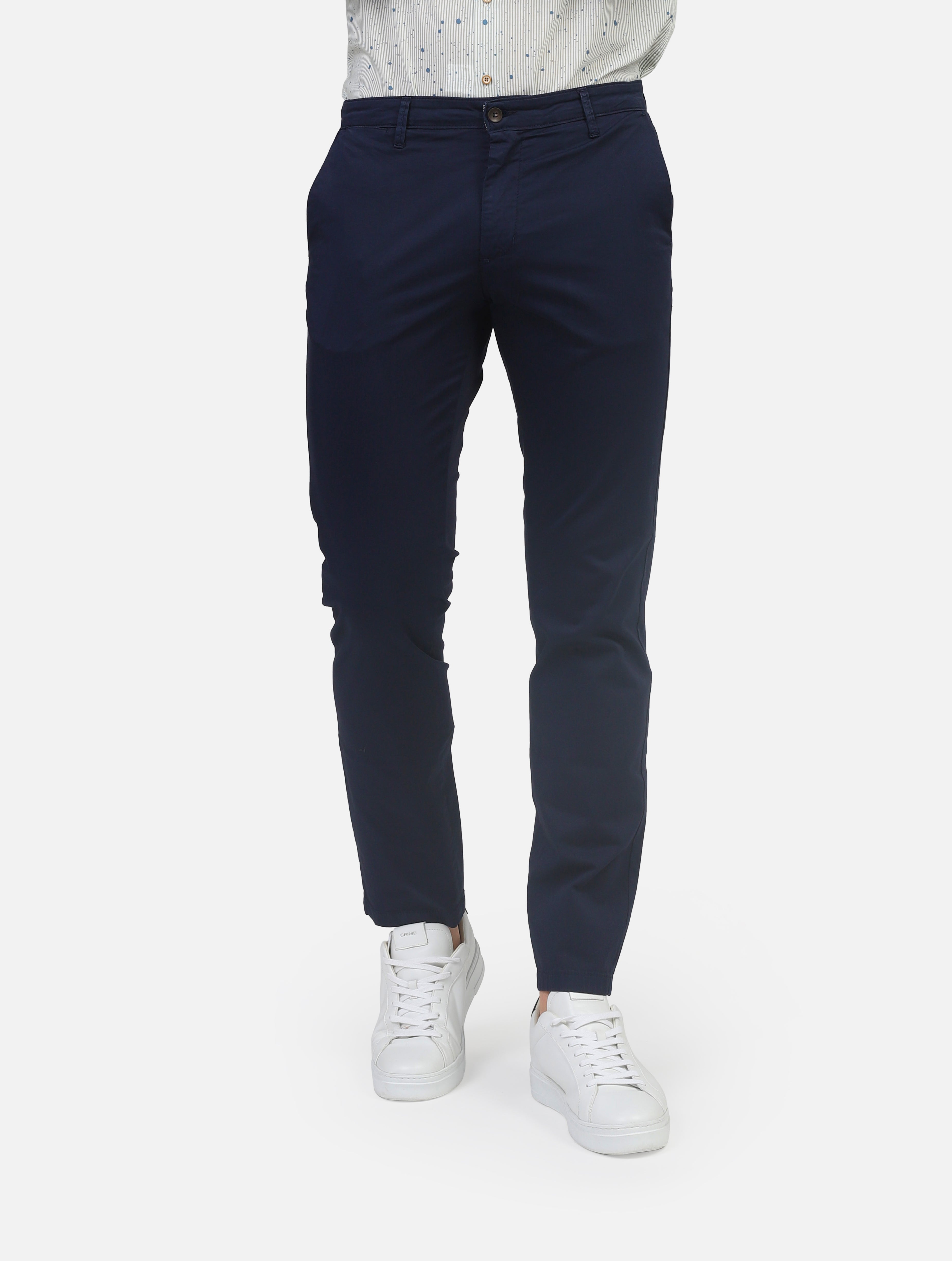 Pantalone squad  blu uomo 