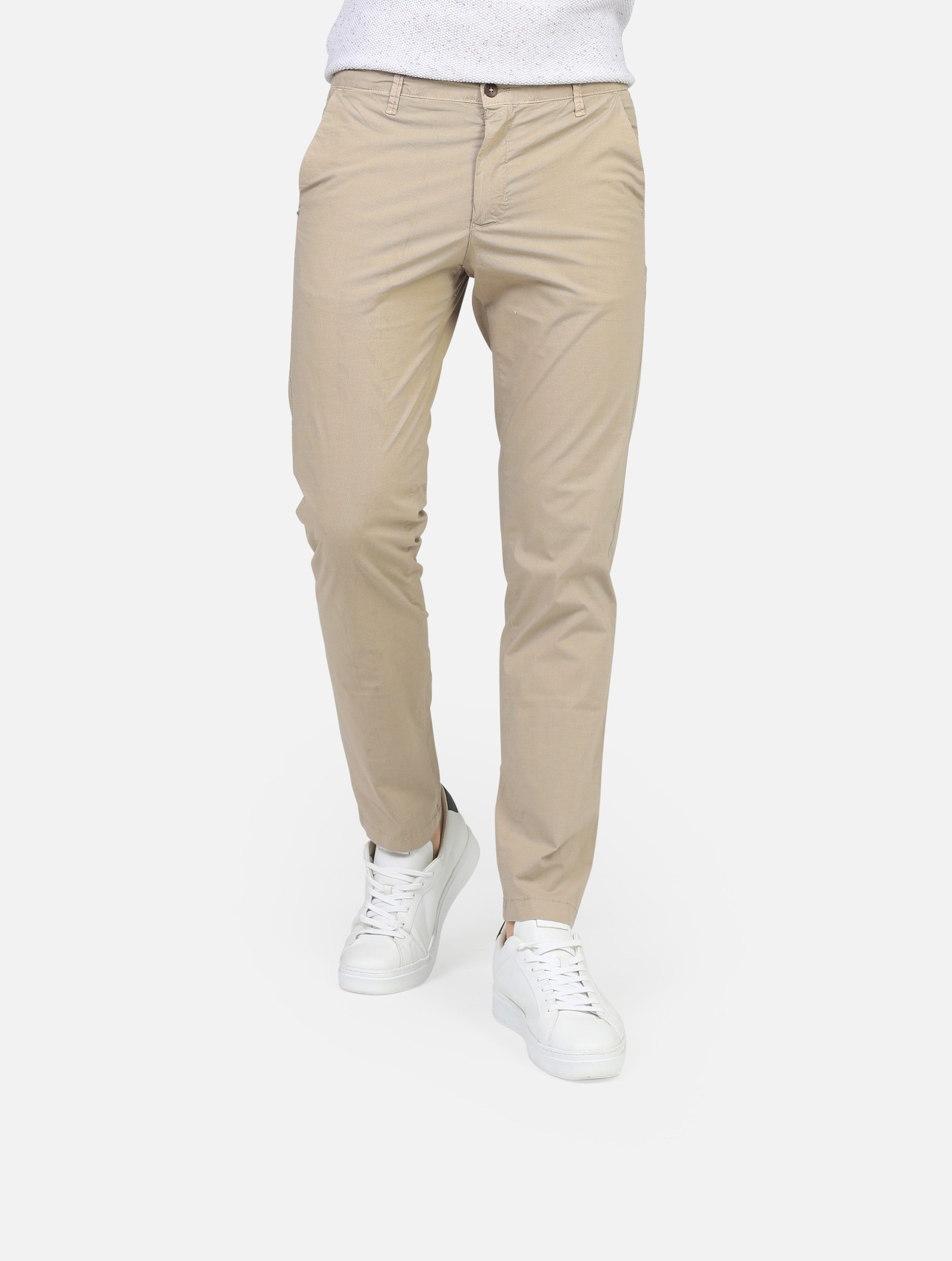 Pantalone  squad  beige uomo 