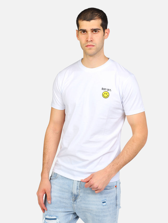 t-shirt SUPERCULTURE A875BIANCO