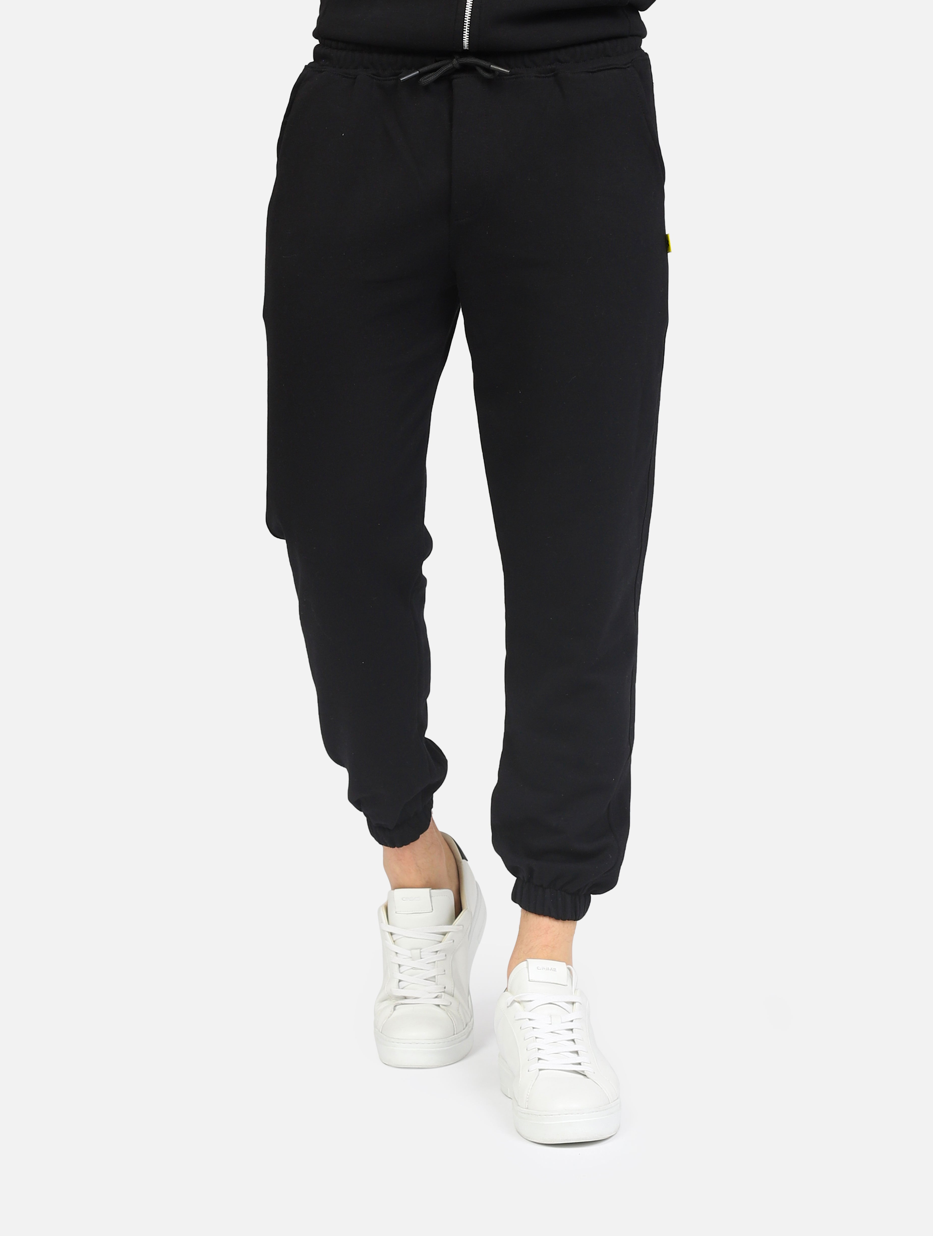 Pantalone superculture jog nero nero uomo 