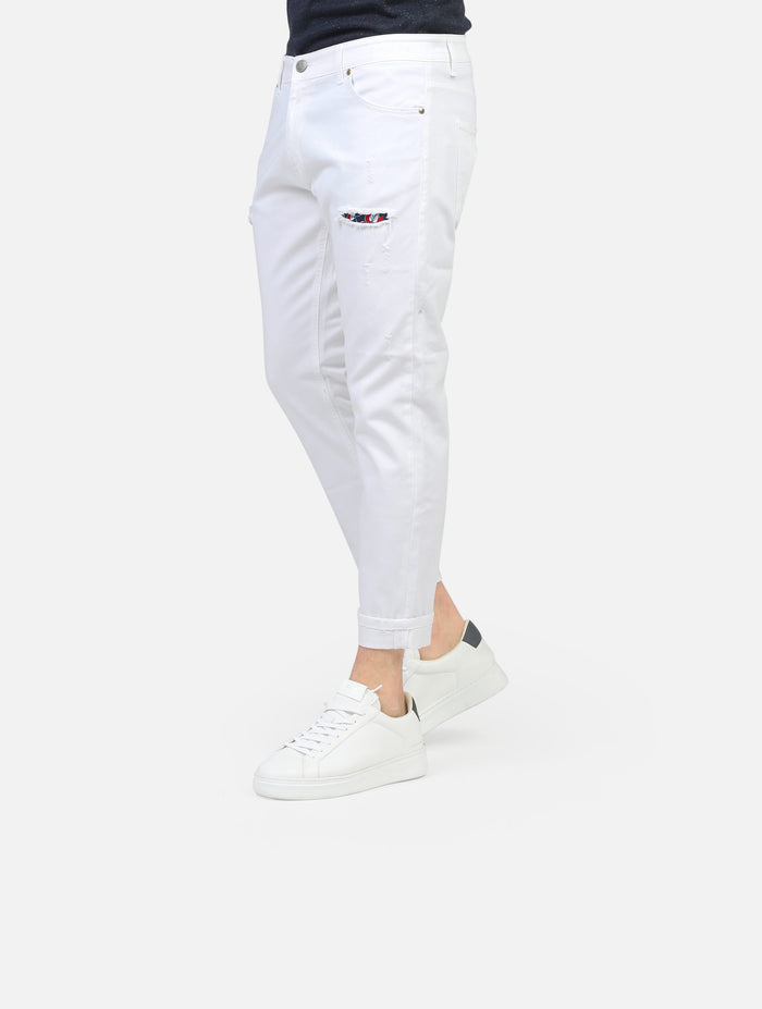 jeans V2 JTCXBIANCO