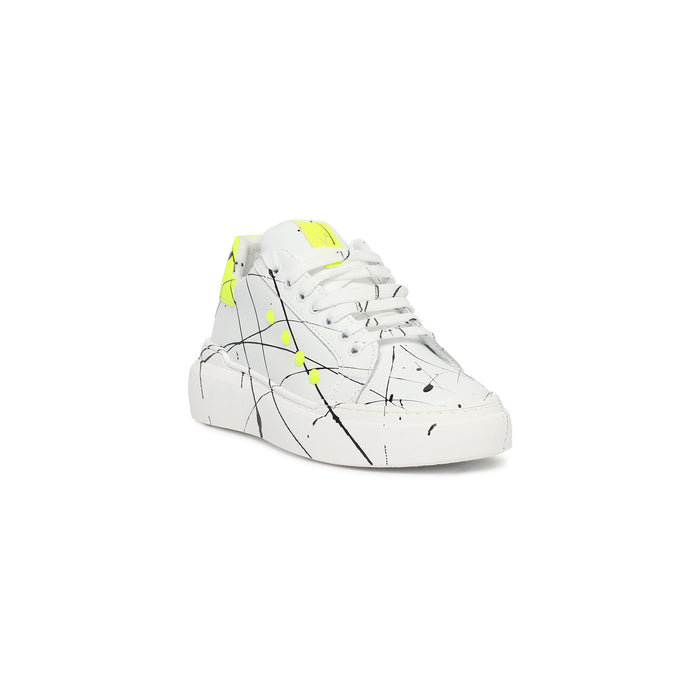 sneakers V2 SBIMBIANCO GIALLO FLUO