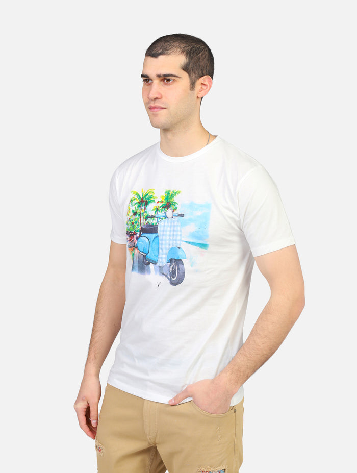 t-shirt V2 TU VESPABIANCO