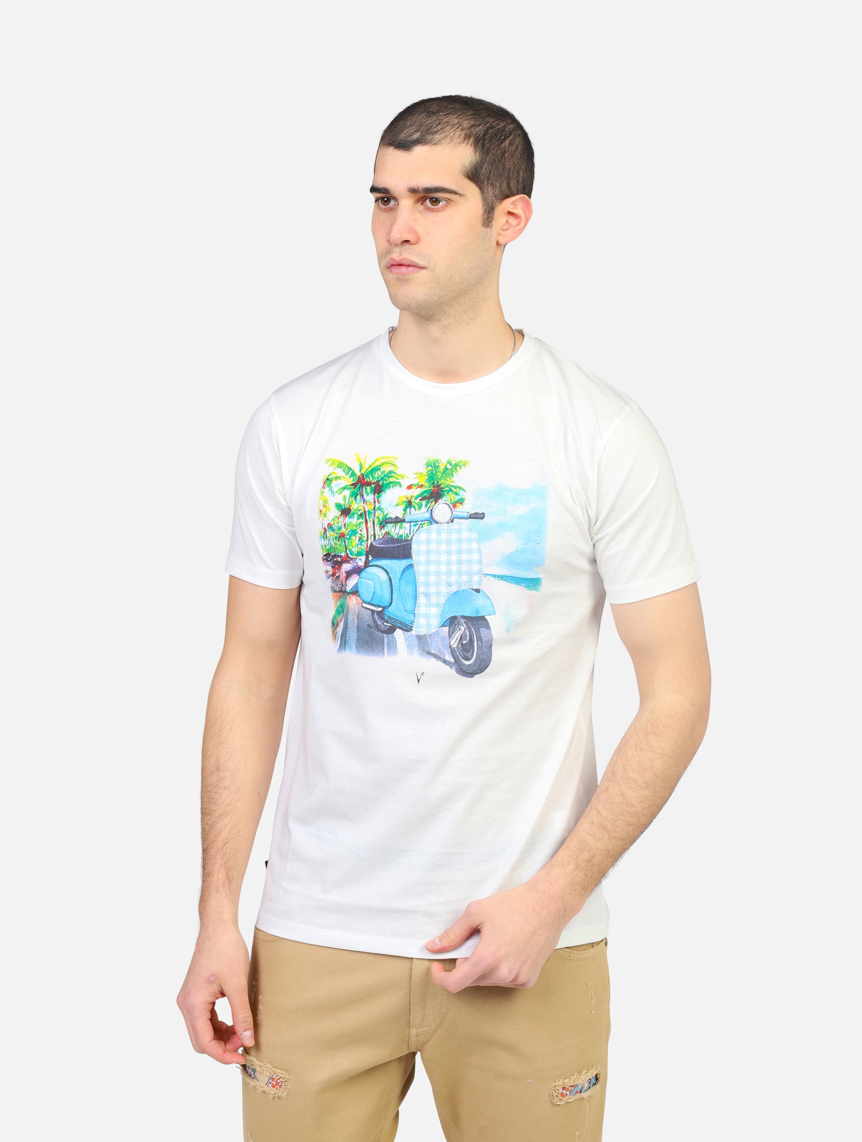 t-shirt V2 TU VESPABIANCO