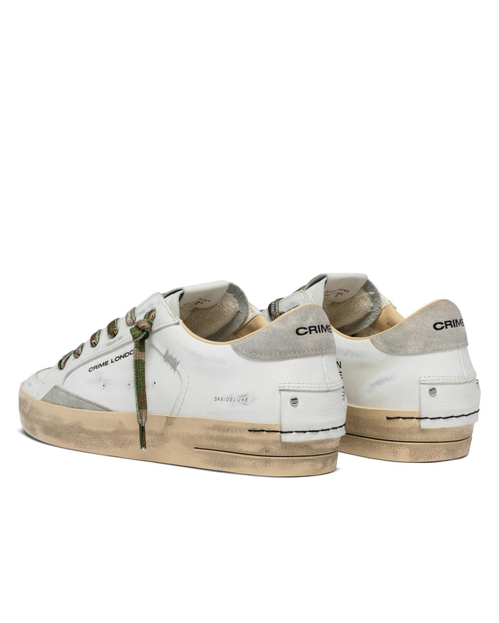 SK8 DELUXE URBAN CAMO scarpa bassa in pelle