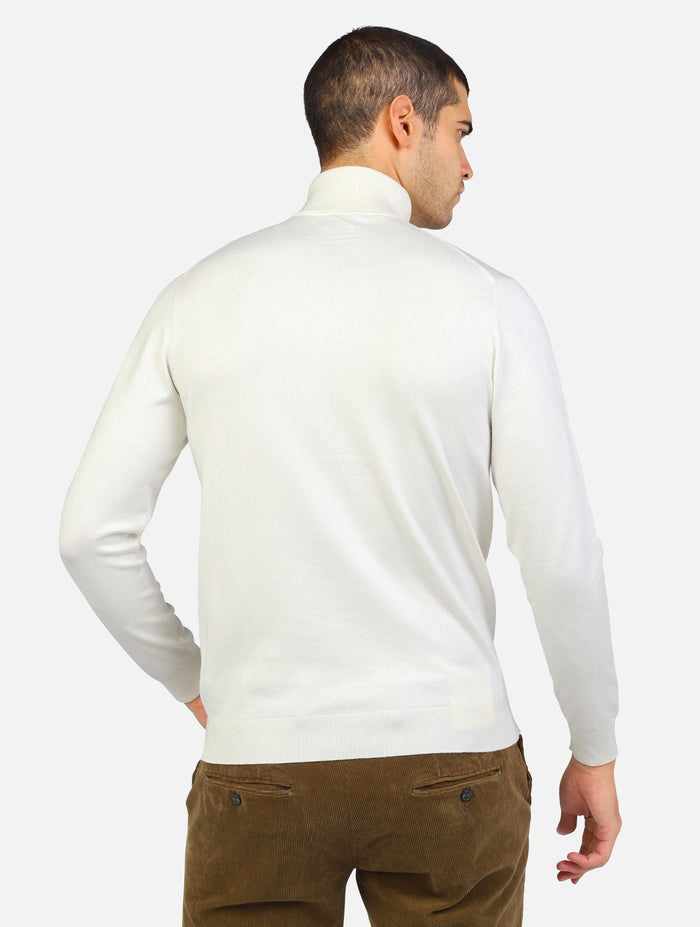 maglia dolcevita in viscosa