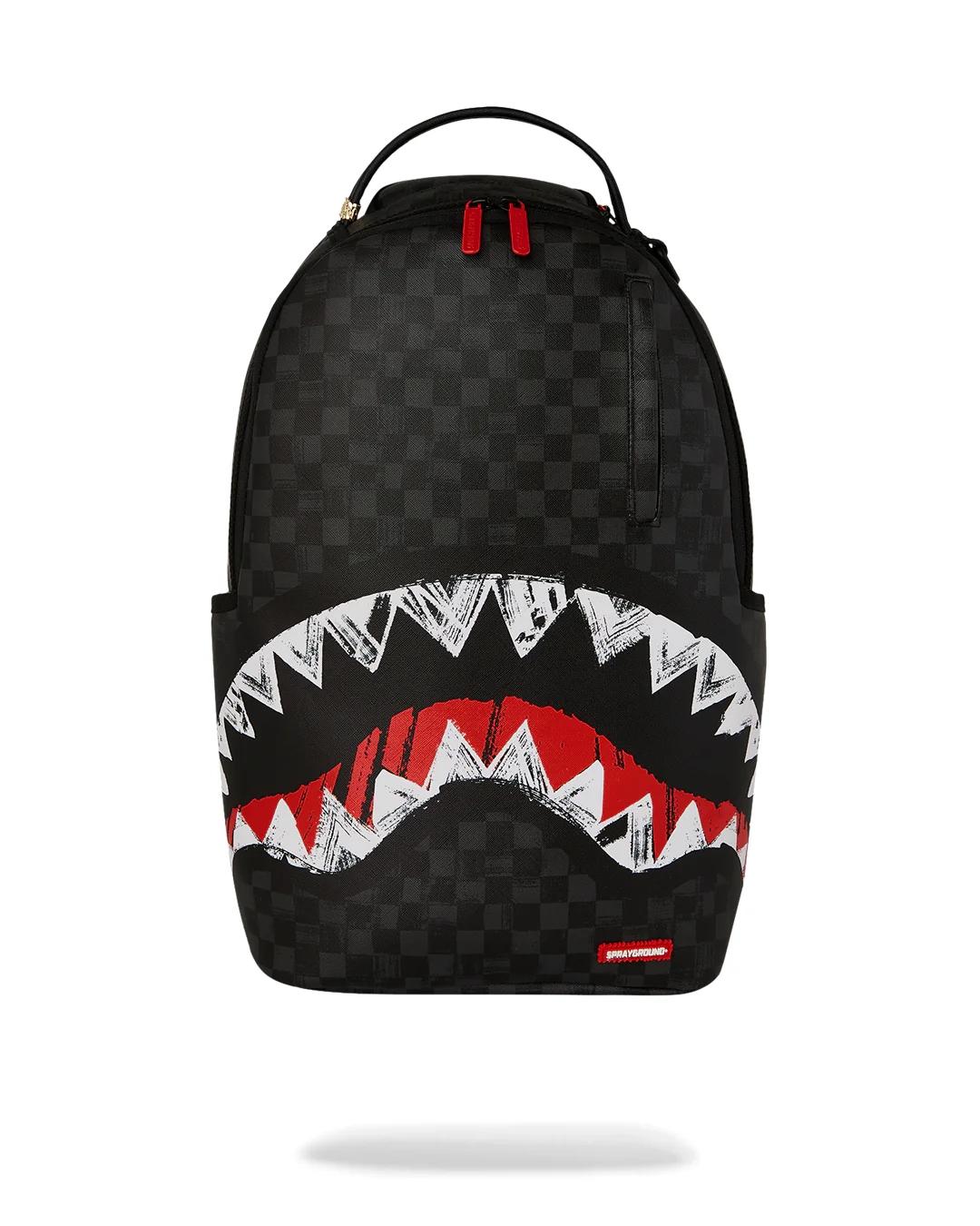 scribble shark backpack