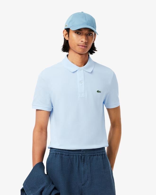 Art ph4012: maglietta polo slim fit celeste uomo 