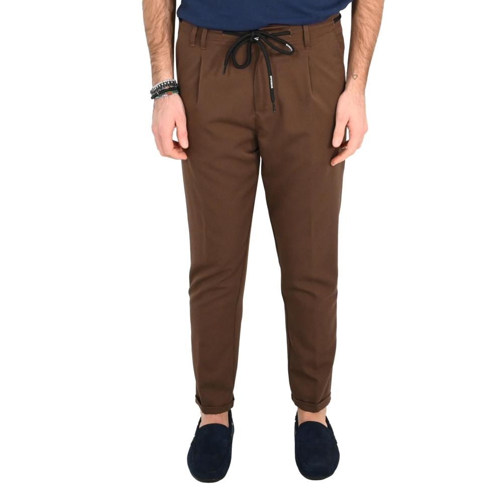 Pantalone 2593p ragusa marrone uomo 