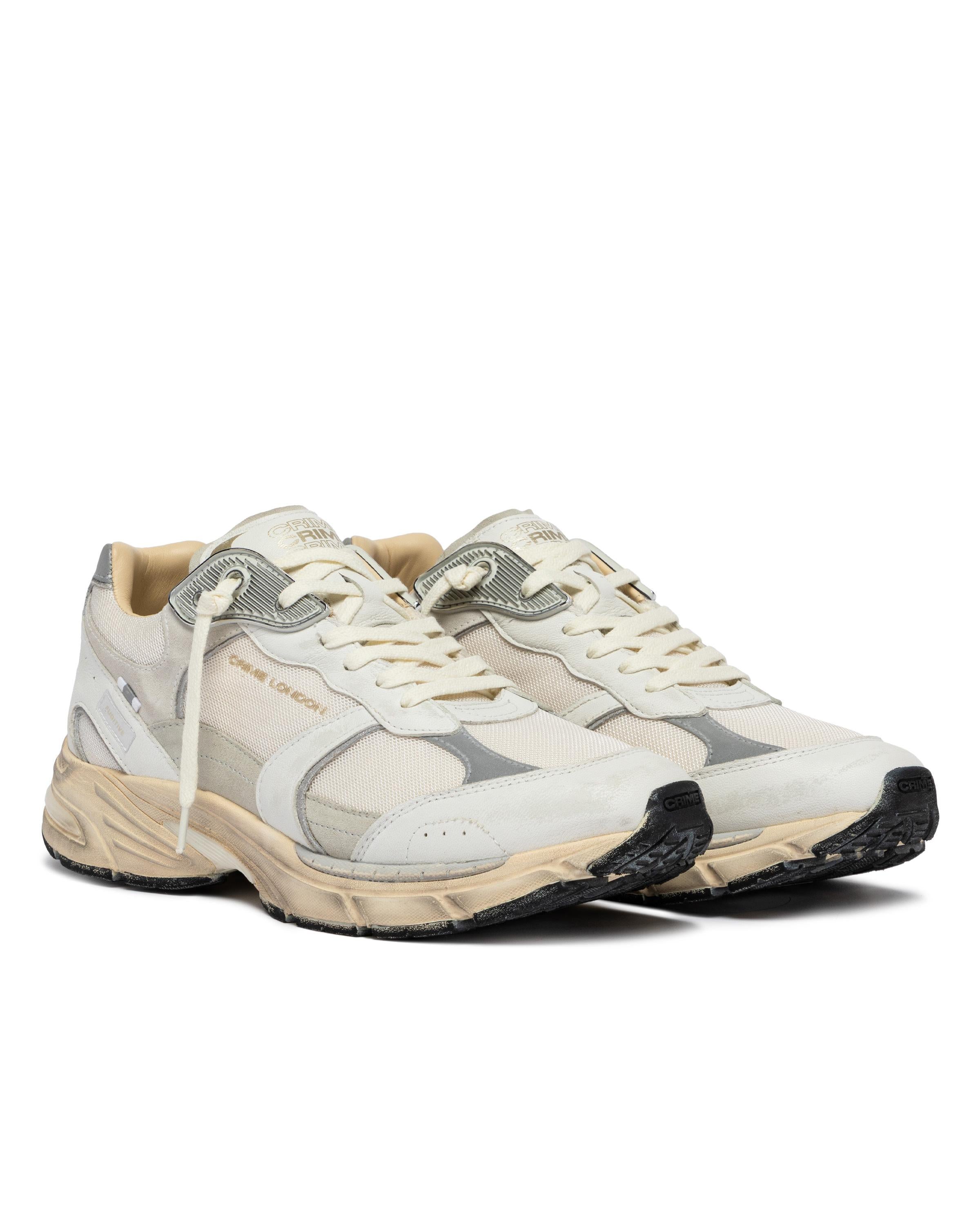 Scarpa running fugitive 9094 silver streak bianca uomo 