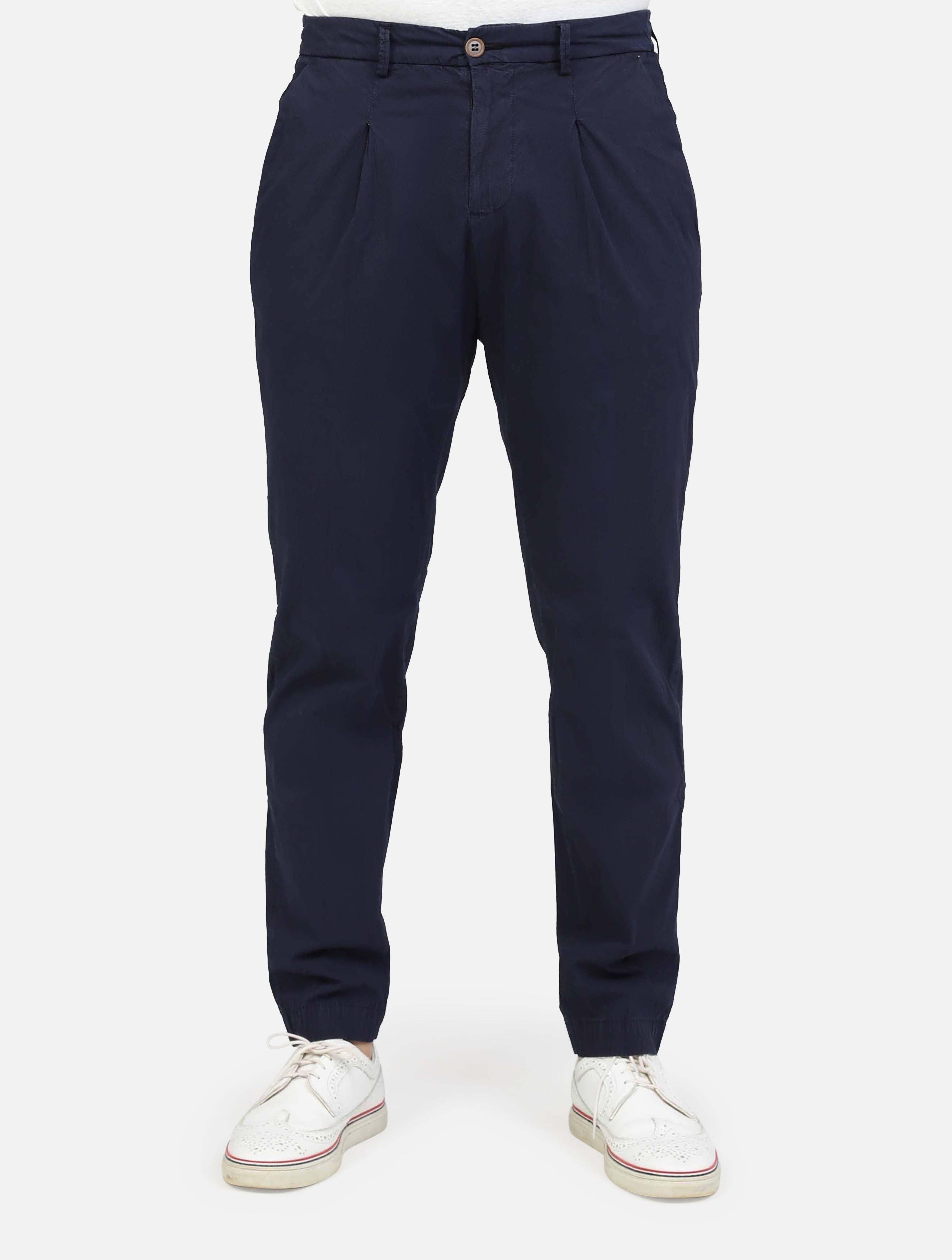 art. fold439: pantalone cotone tinto capo