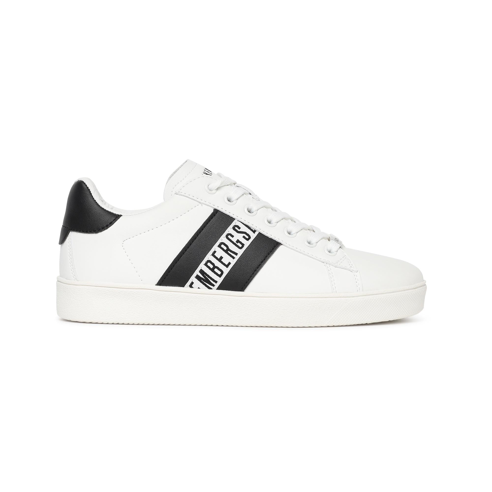 scarpe BIKKEMBERGS - 19134 VARWHITE BLACK