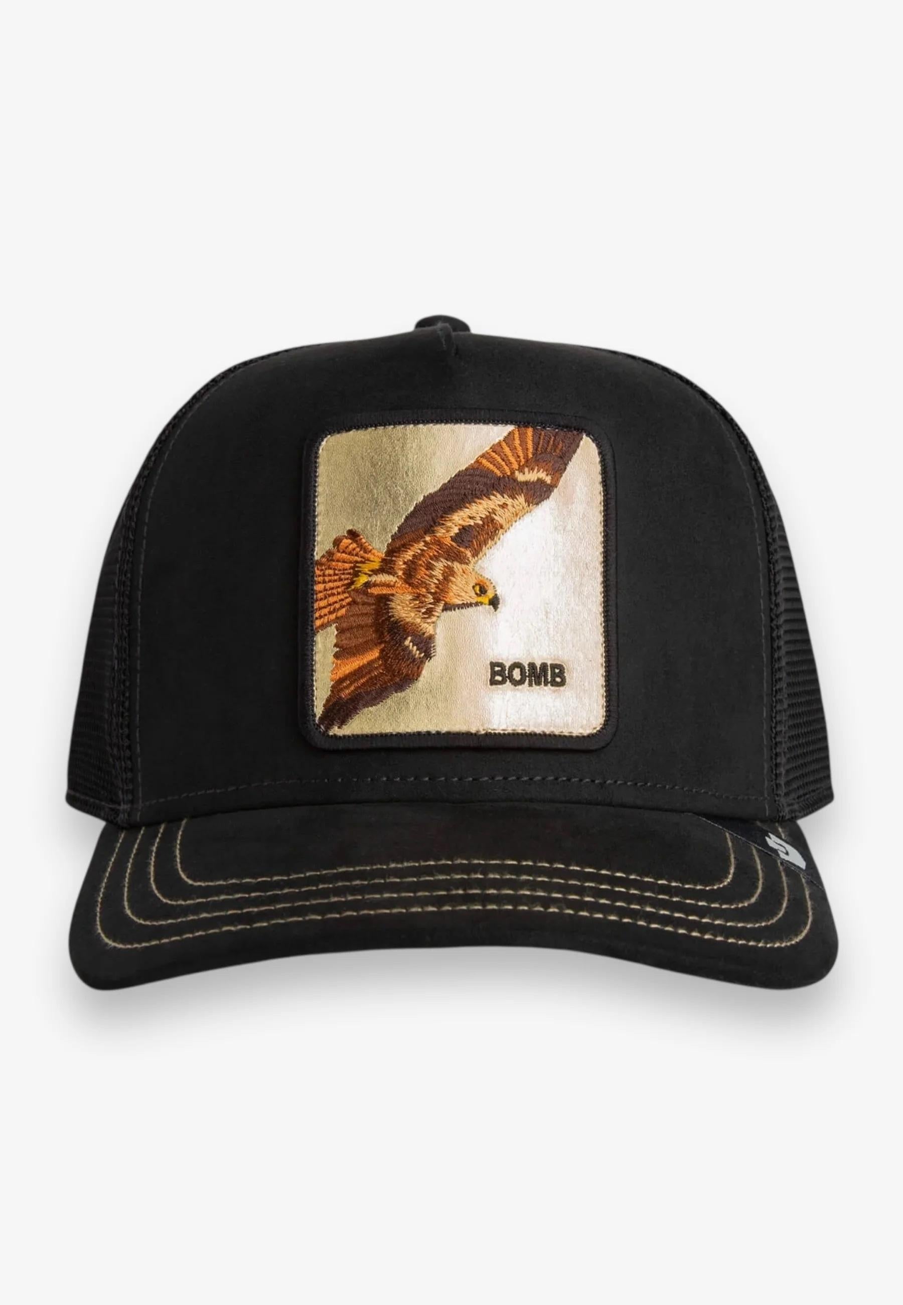 Cappellino con visiera dark uomo 