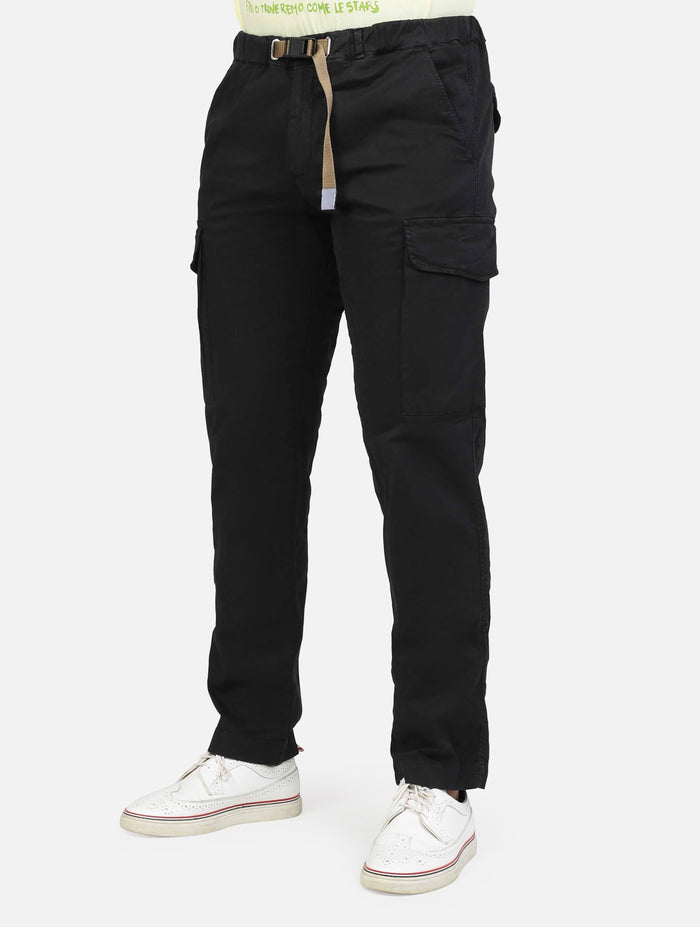 art. 25su55 267: pantalaccio vestibilità slim elasticizzato, con tasche a taglio e tasconi