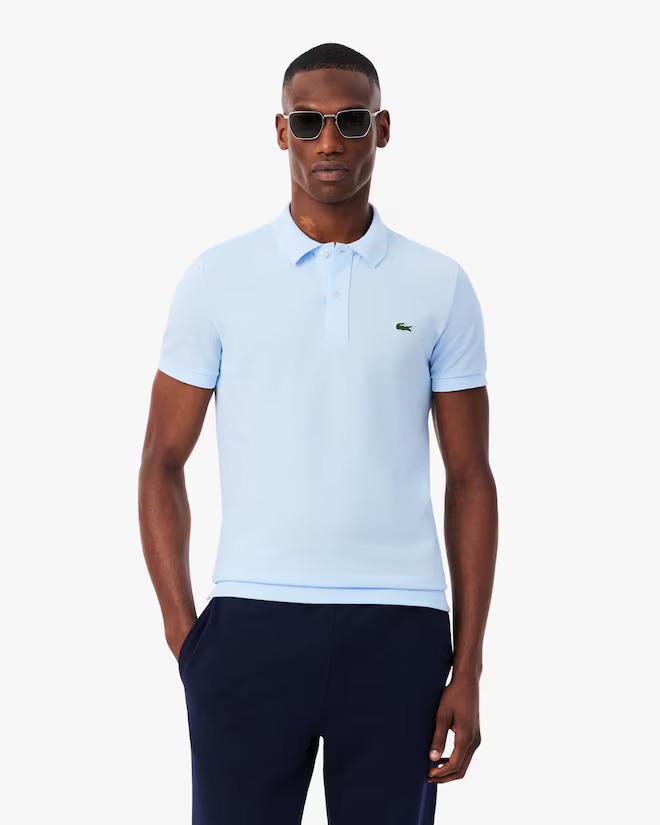 Polo manica corta  celeste t01 uomo 