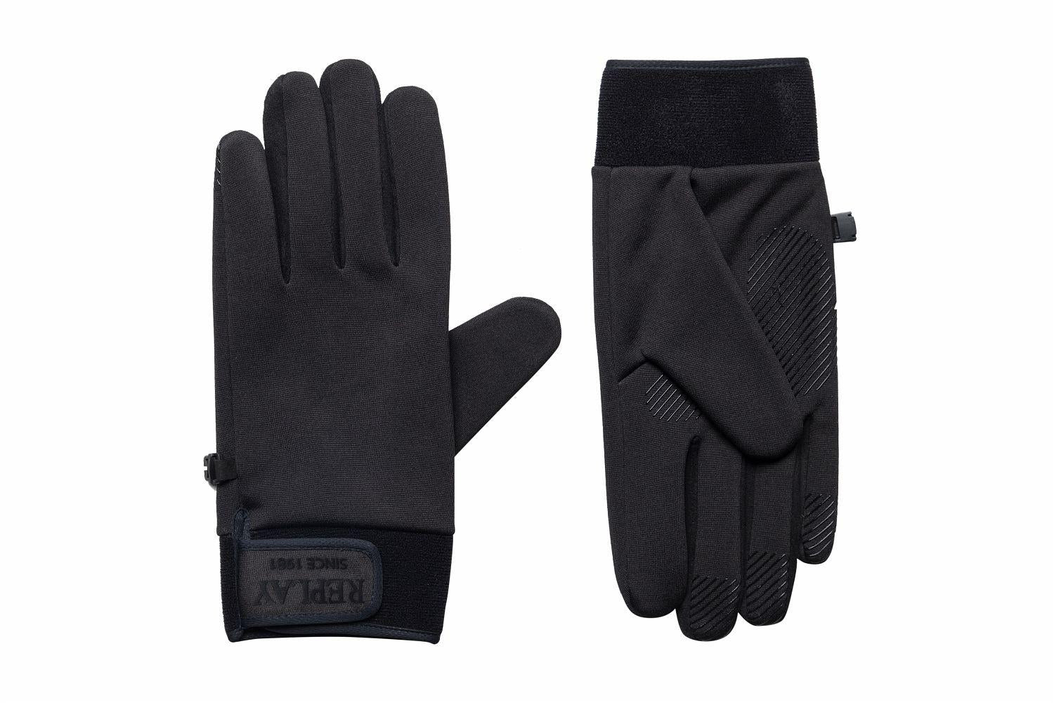 Guanti antiscivolo nero uomo 