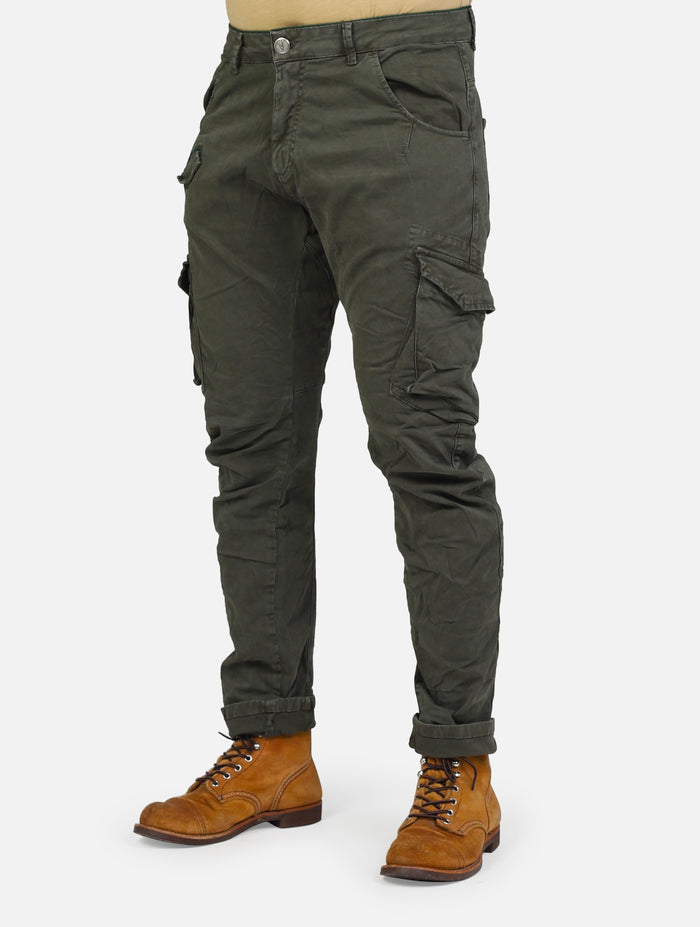 art. crgljomil: pantalone cargo lungo jones
