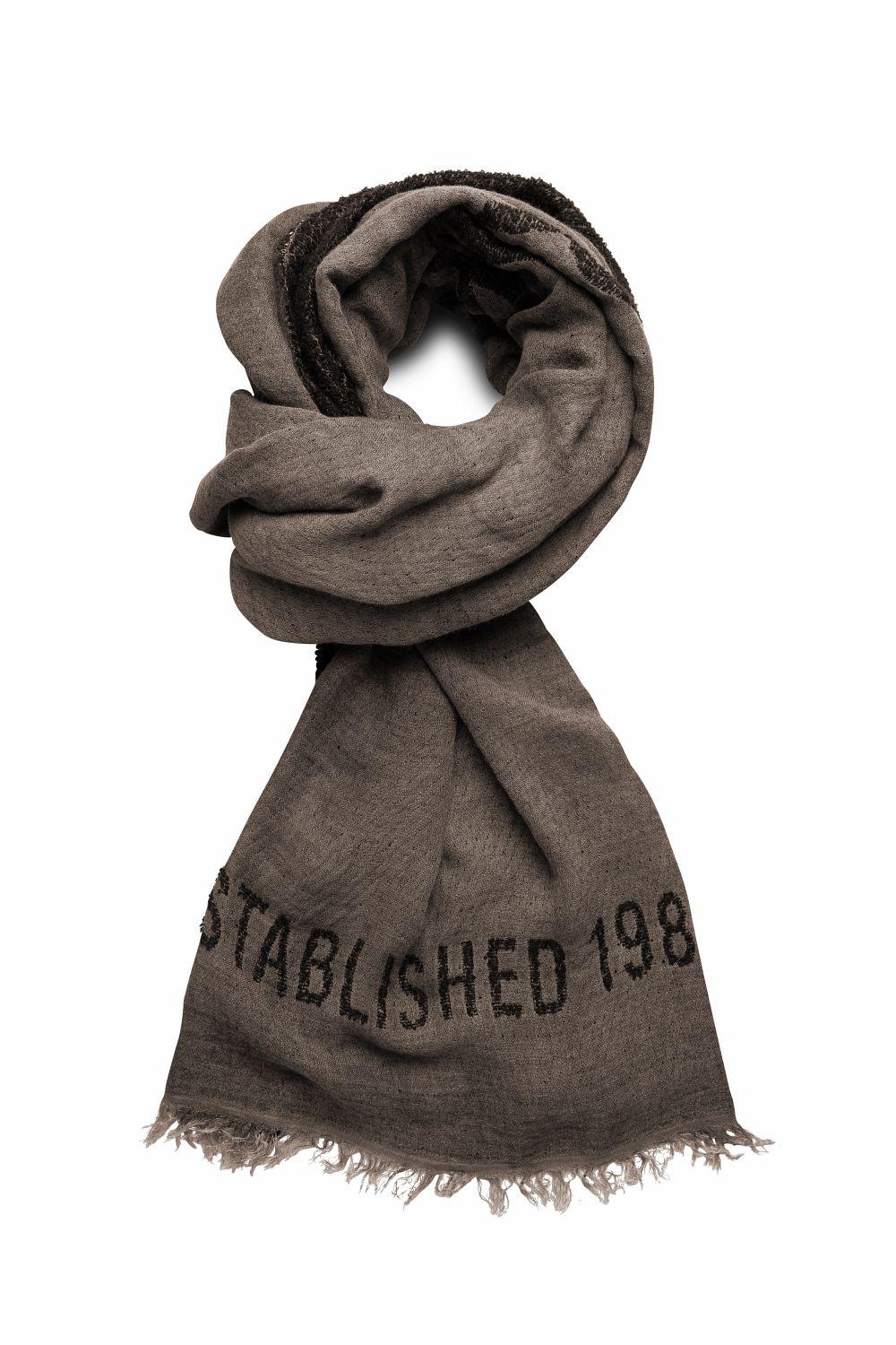 Sciarpa 1981 marrone uomo 
