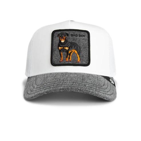 Cappellino con visiera white uomo 