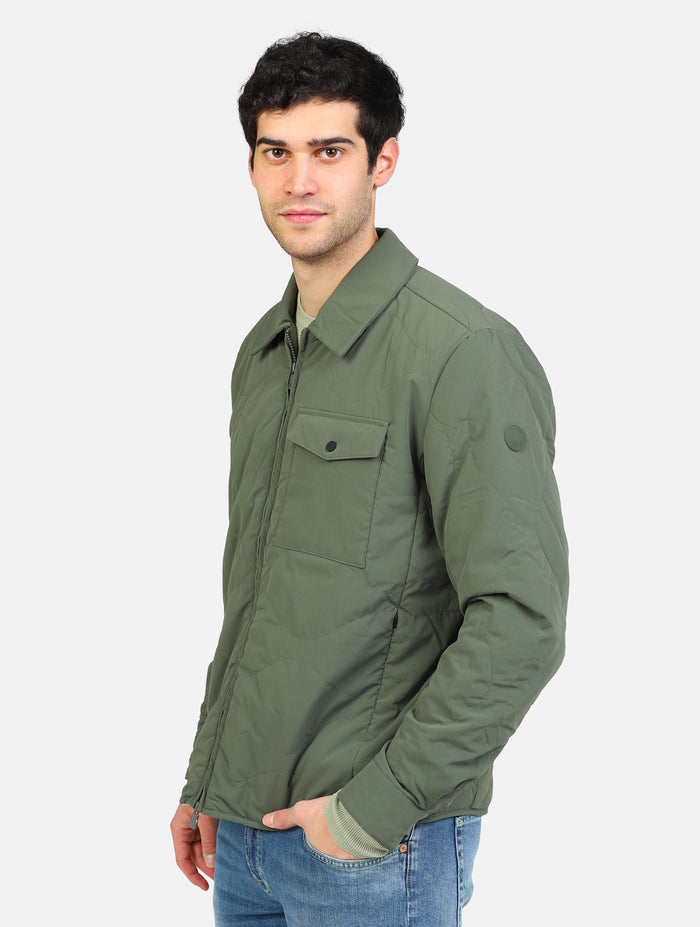 art. d32180m: giubbotto con chiusura zip, taschino e tasche zip a scomparsa