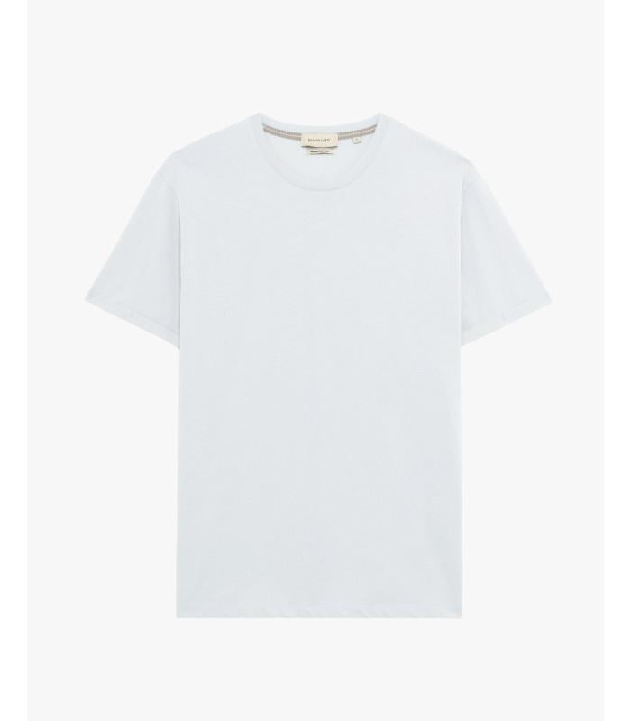t-shirt rifinitura collo puro cotone