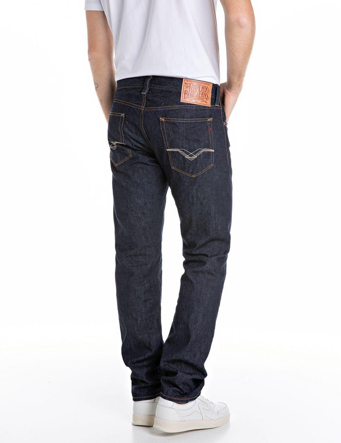 jeans deryck regular fit  - 4 tasche