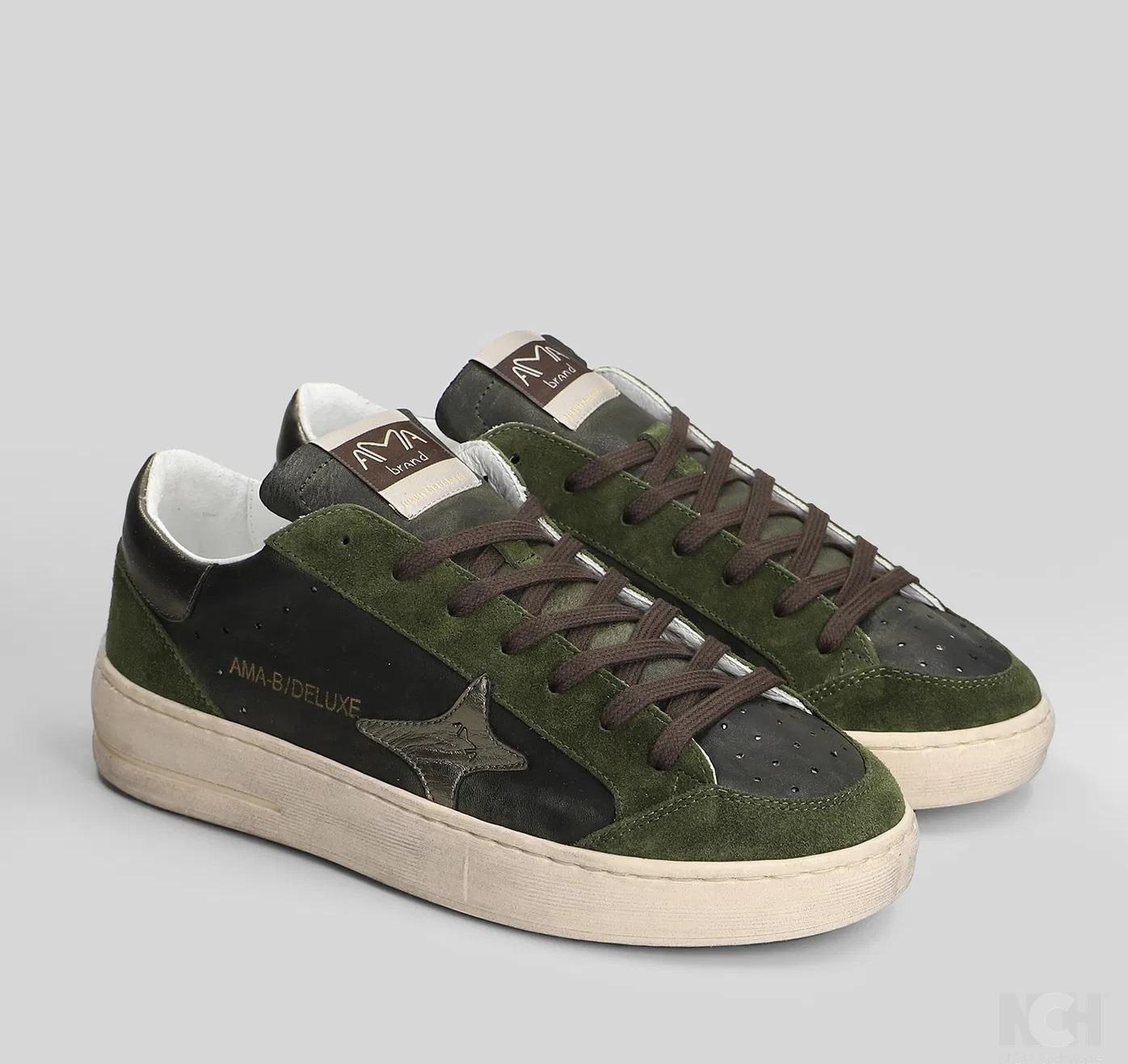 Sneaker ama-brand verde uomo 