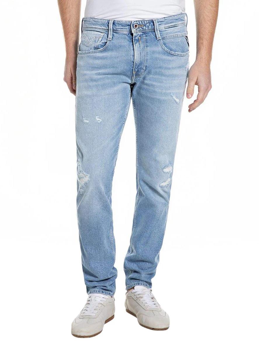 Jeans ambass slim fit denim uomo 