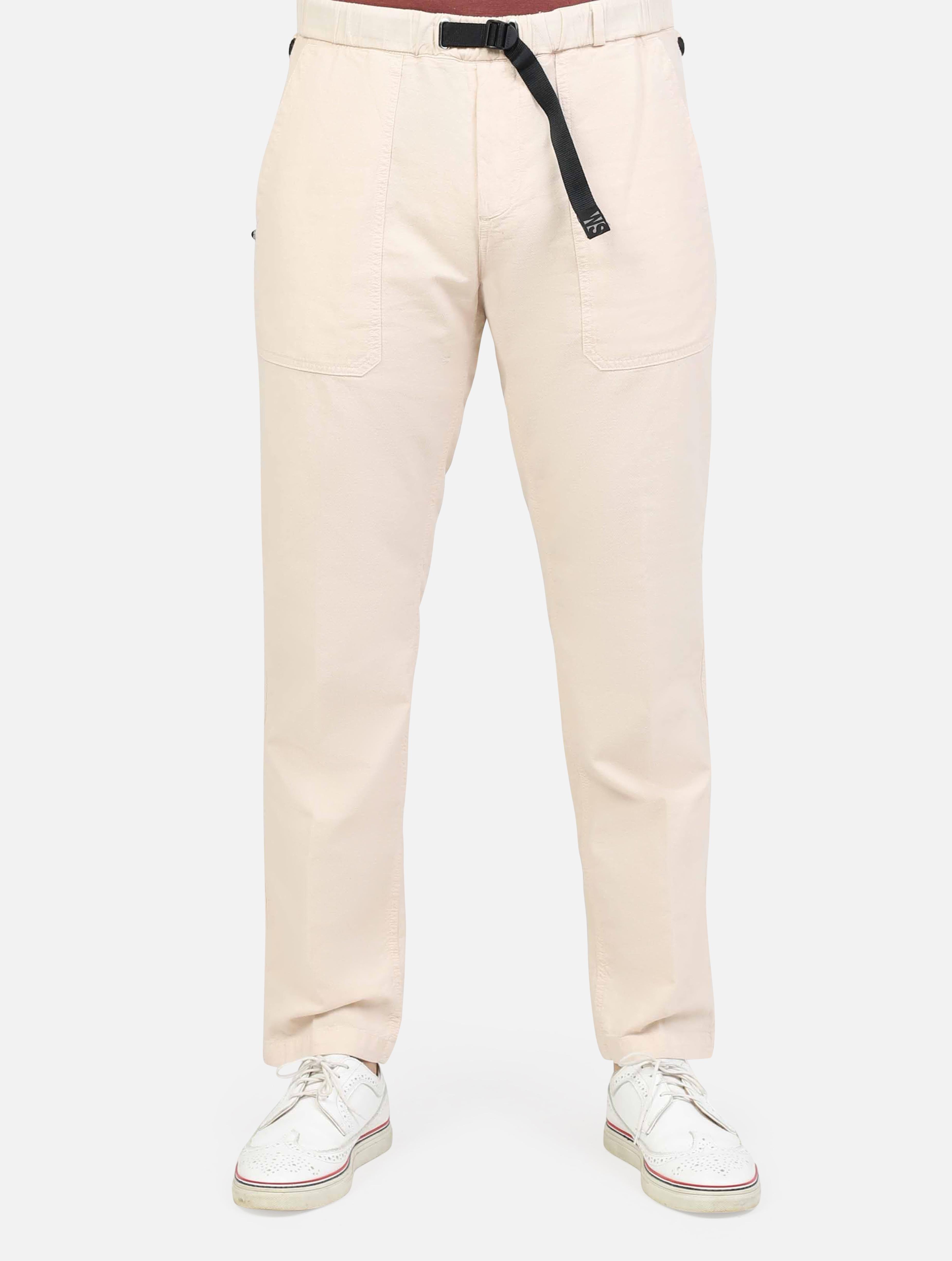 art. 25su13 256: pantalaccio slim con tasche a taglio, tasche grandi posteriori e chiusura zip
