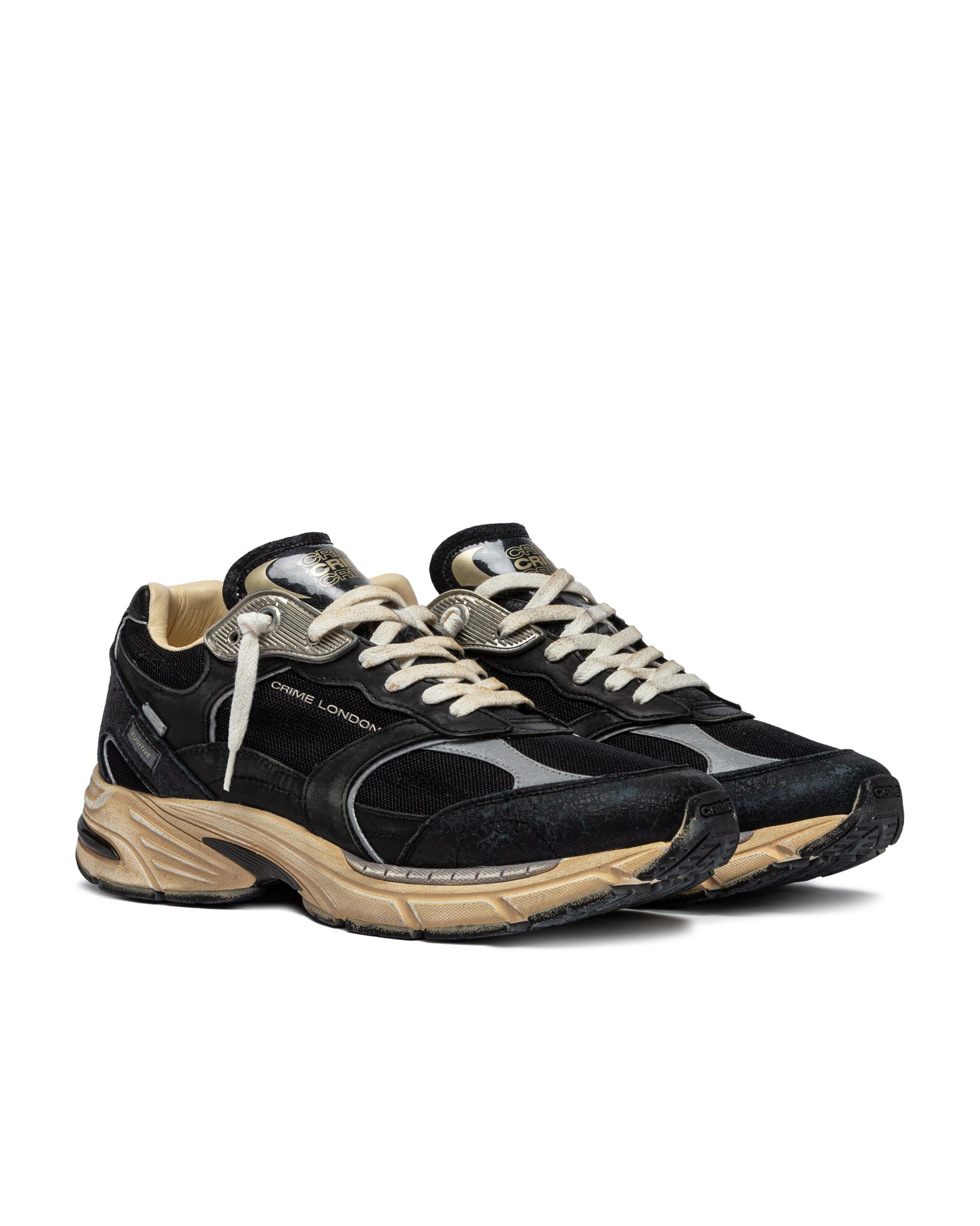 Scarpa running fugitive 9094 smoky black nero uomo 