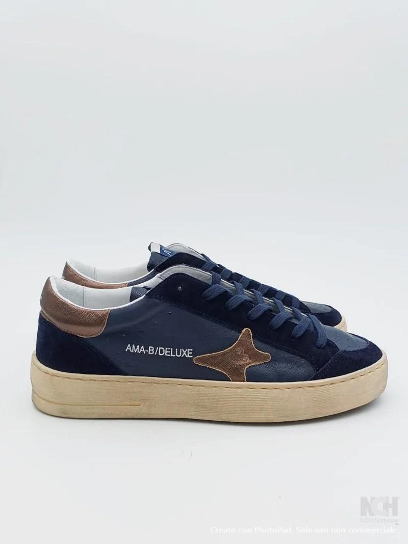 Sneakers slam blu uomo 