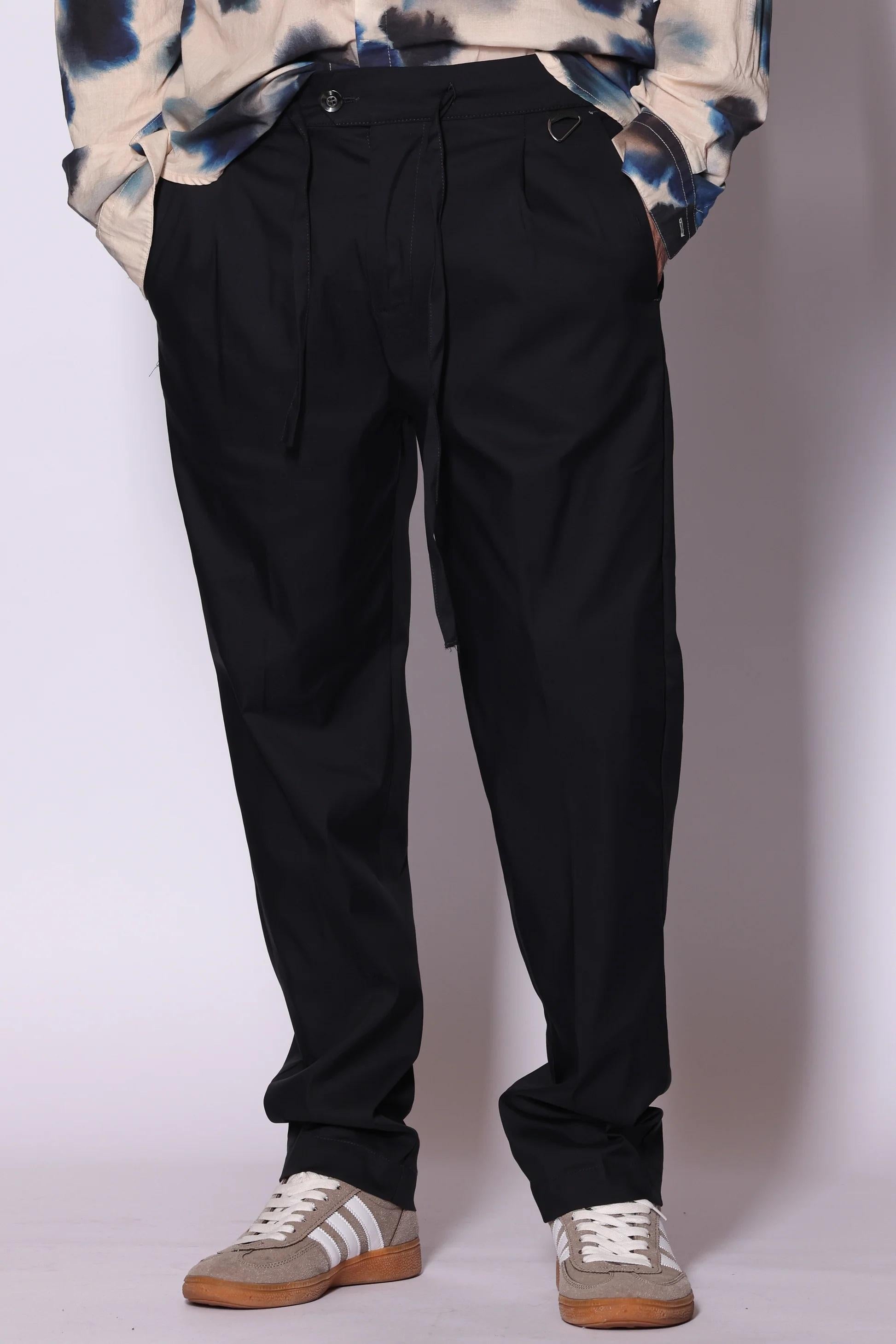 Pantalone agira  nero uomo 