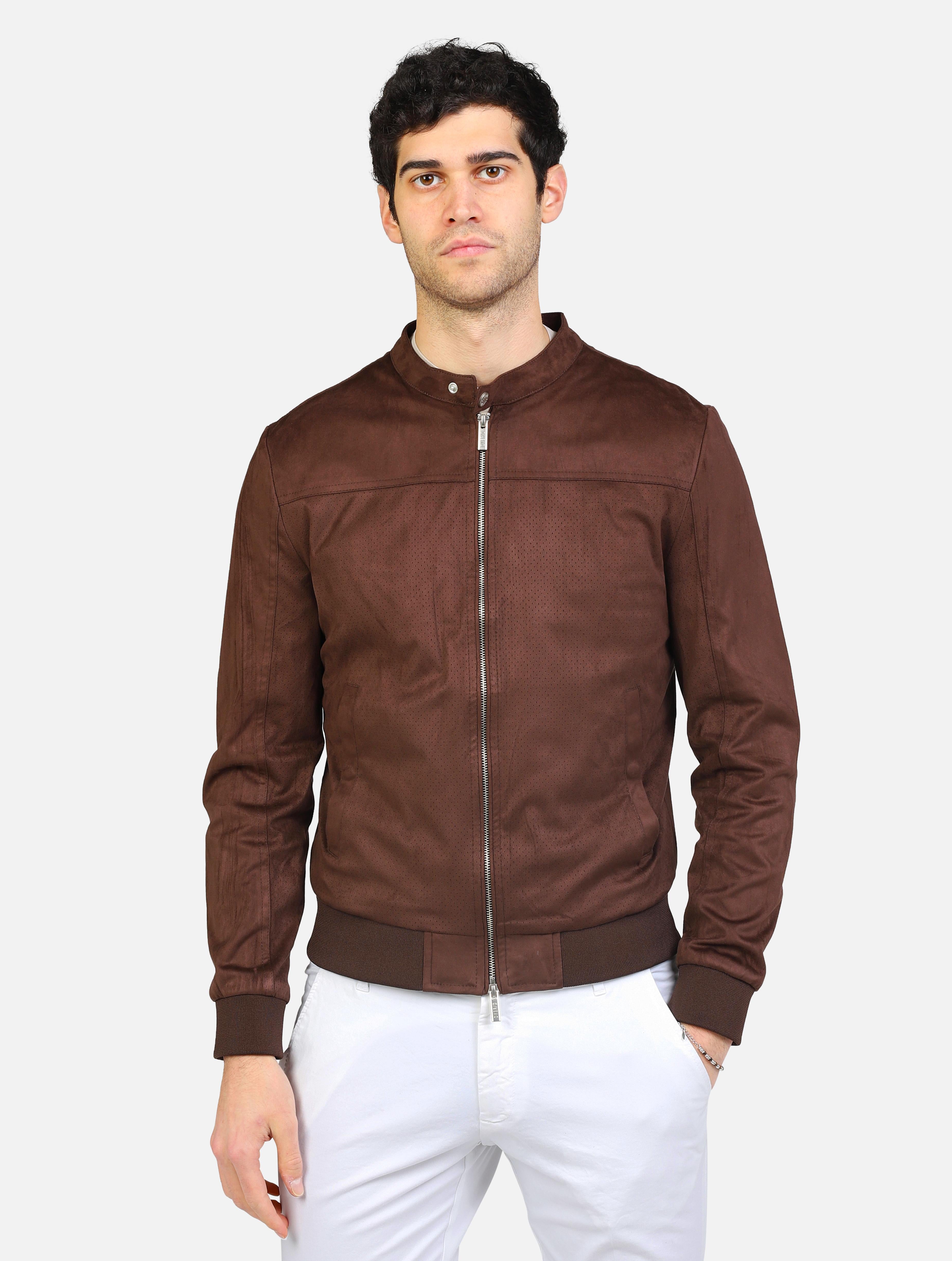 art. oc1s2s5j07: giubbino biker eco dainetto chiusura zip