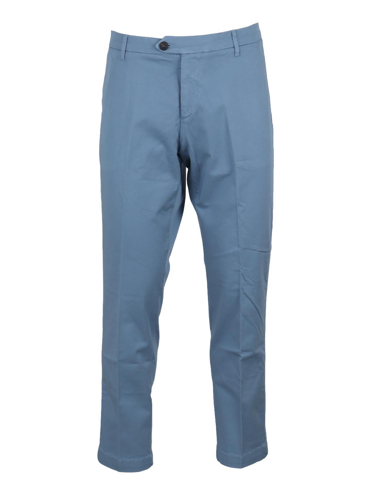 Pantalone new rolf man gab elast celeste uomo 