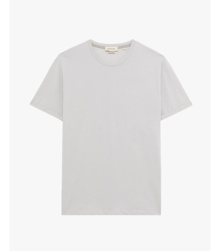 t-shirt rifinitura collo puro cotone