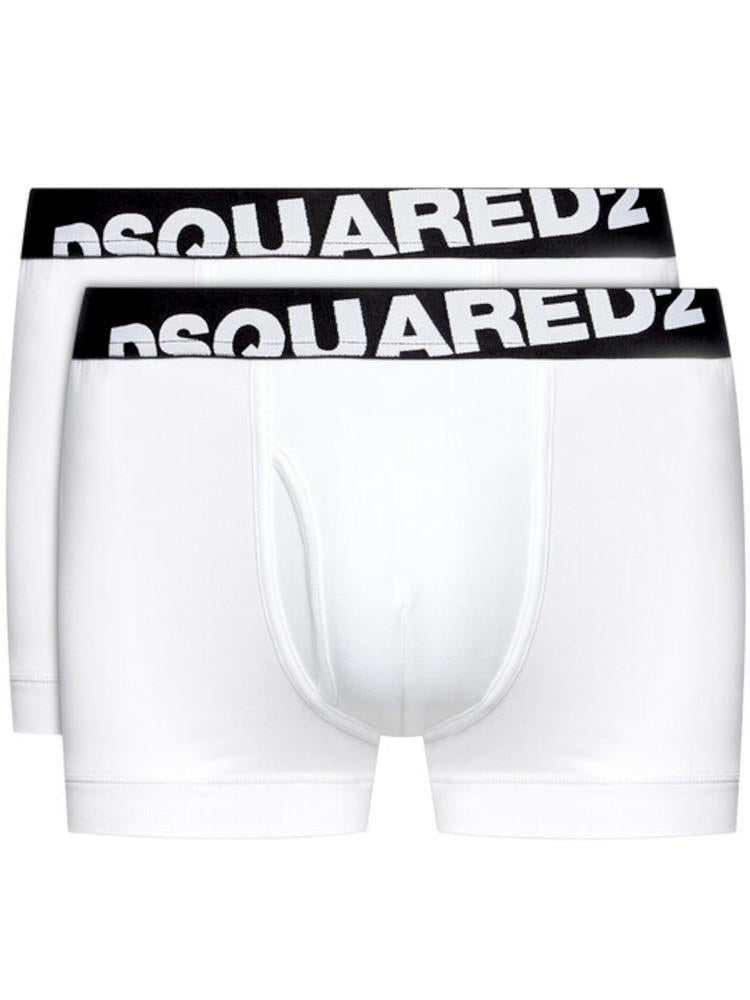 boxer DSQUARED2 TWIN PACK BOXERDCXC90030BIANCO