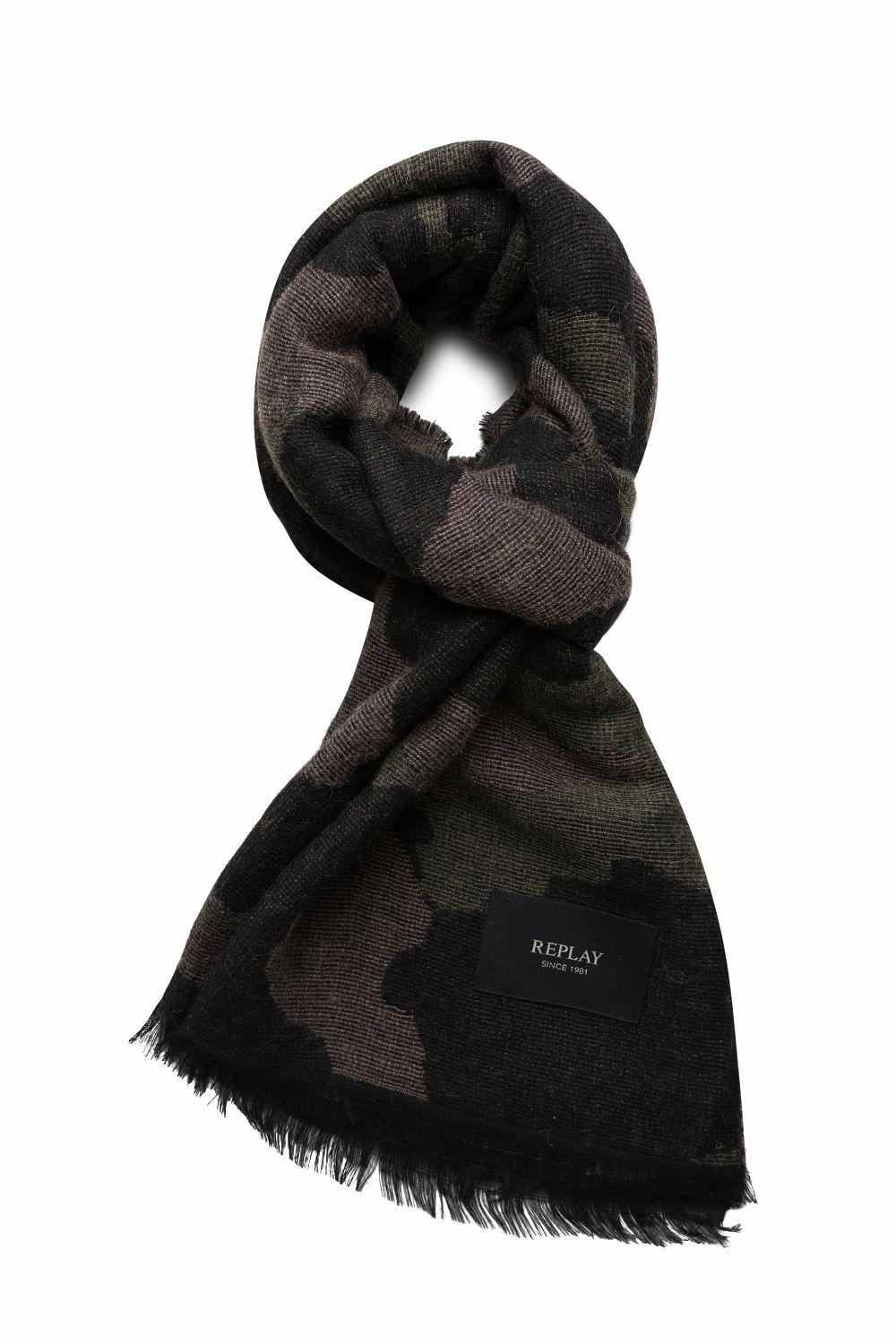 Sciarpa grey dark uomo 