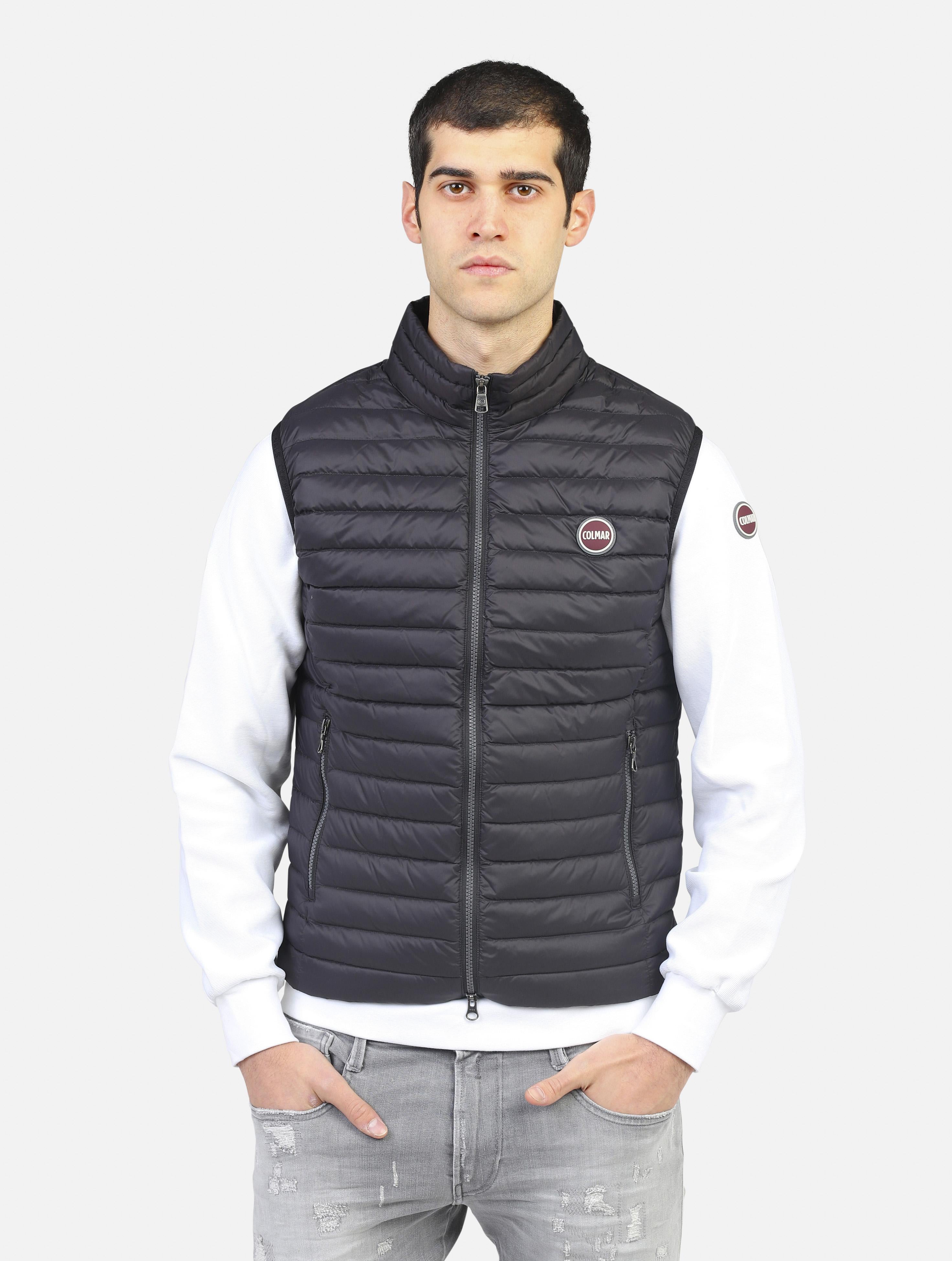 Piumino colmar  nero uomo 